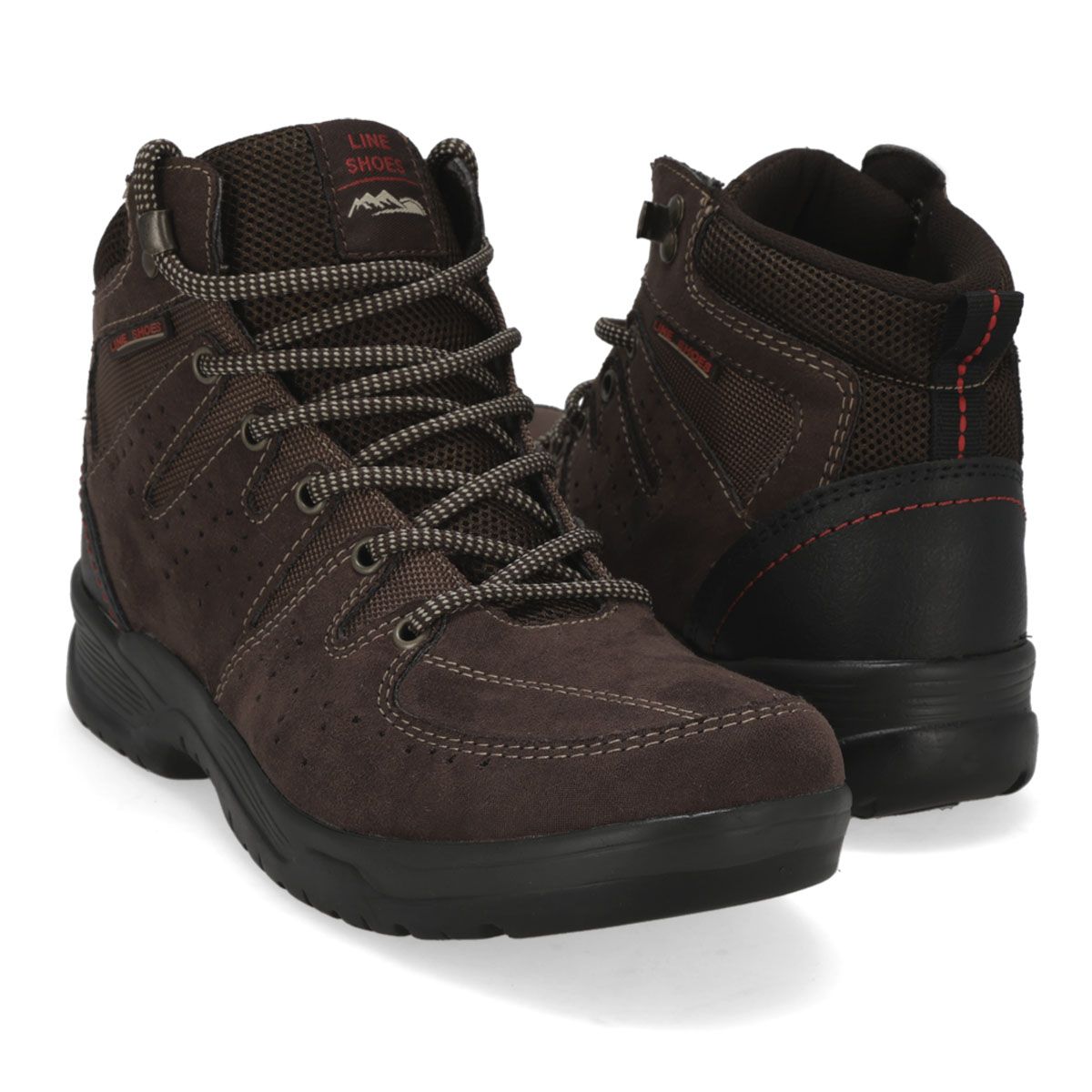 BOTA HIKING HOMBRE LINE SHOES 350 CAFE