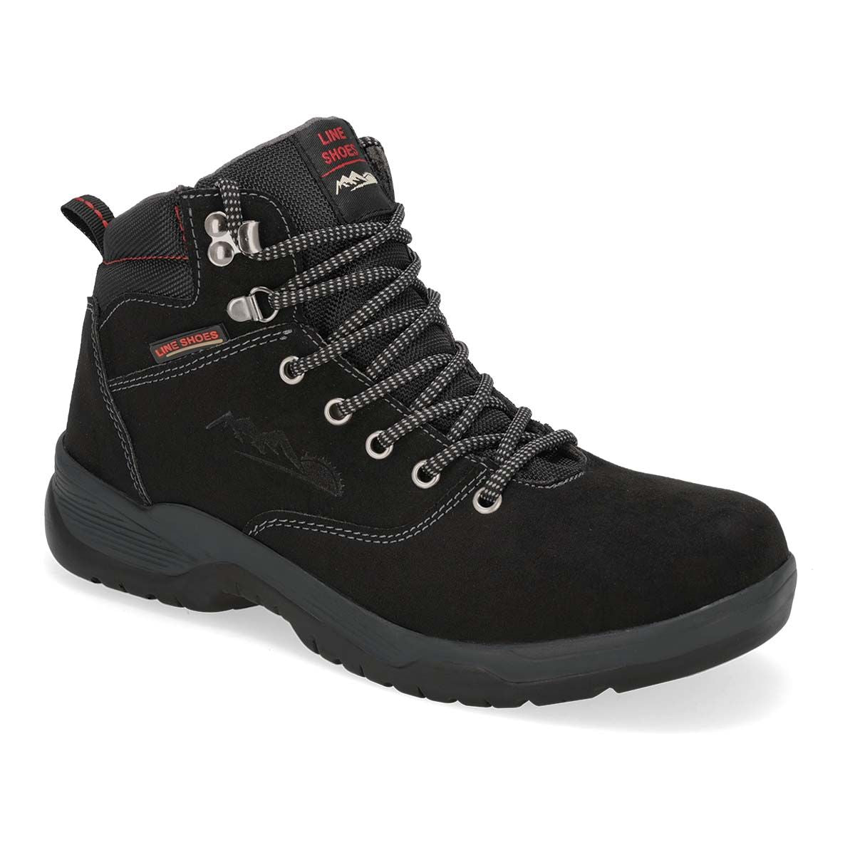 BOTA HIKING HOMBRE LINE SHOES 360 NEGRO