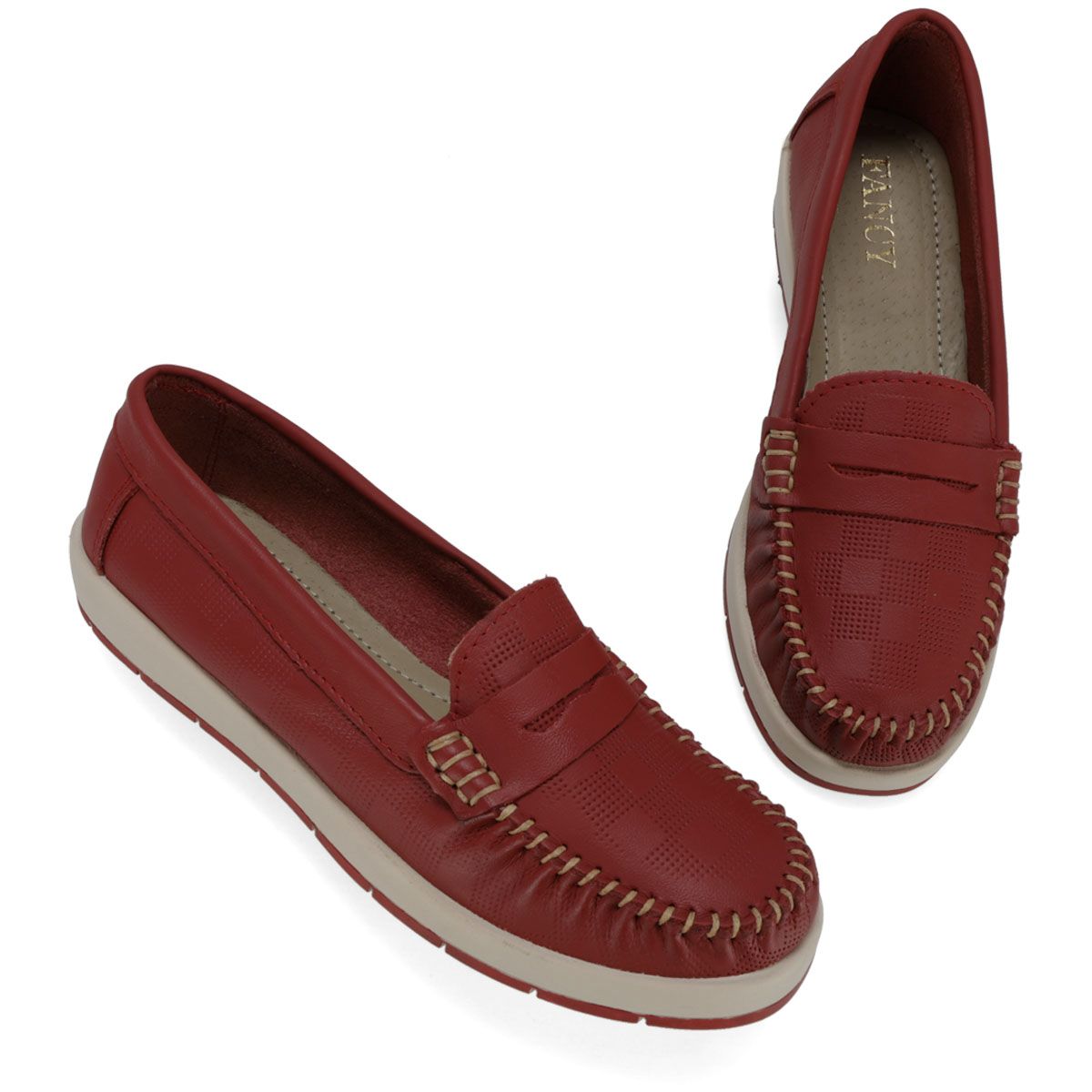 DESCANSO CASUAL MUJER FANCY 900-3 ROJO