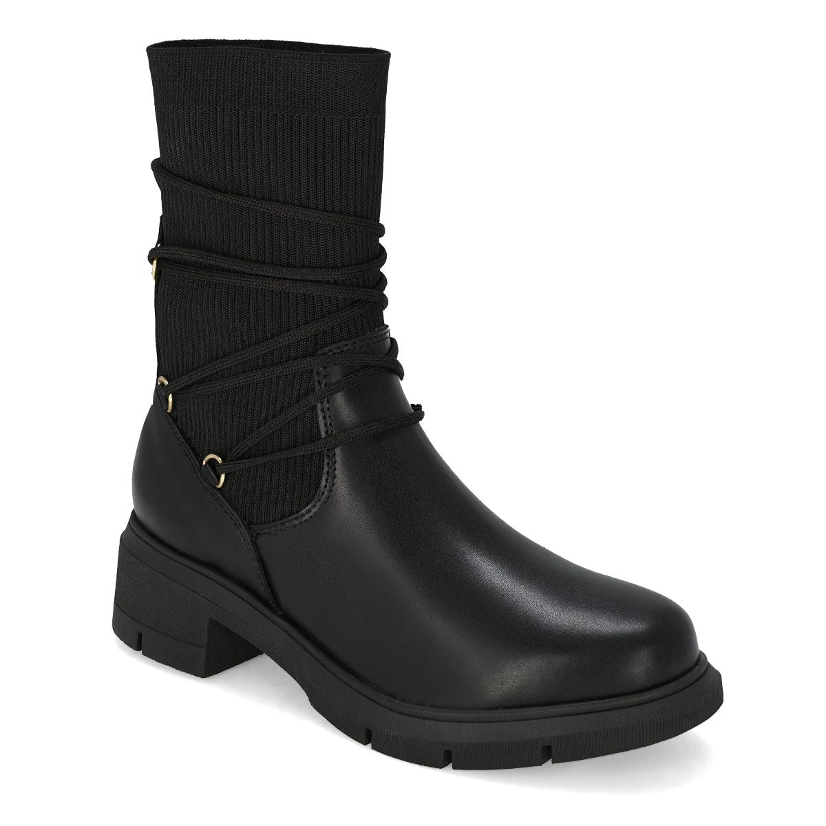 BOTA CASUAL MUJER LIZETTE SHOES E-2133 NEGRO