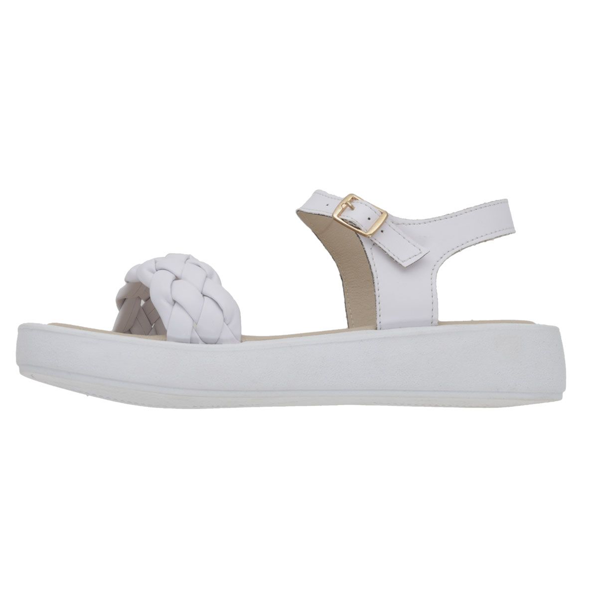 SANDALIA PISO MUJER LIZETTE SHOES 2501 BLANCO