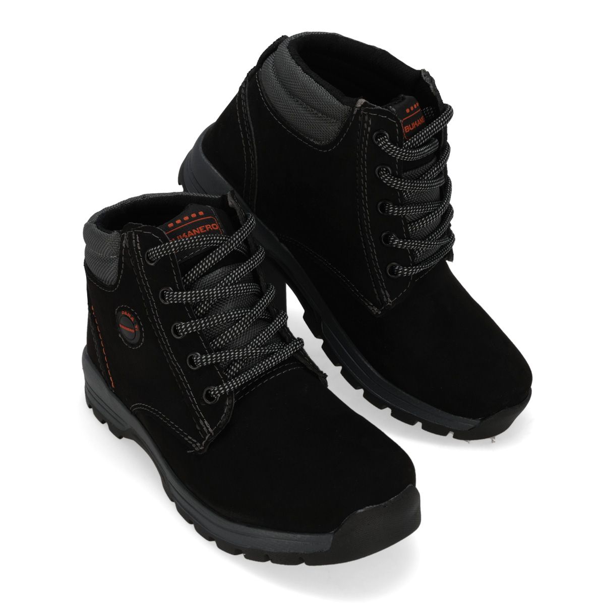 BOTA HIKING INFANTIL BUKANERO 703 NEGRO