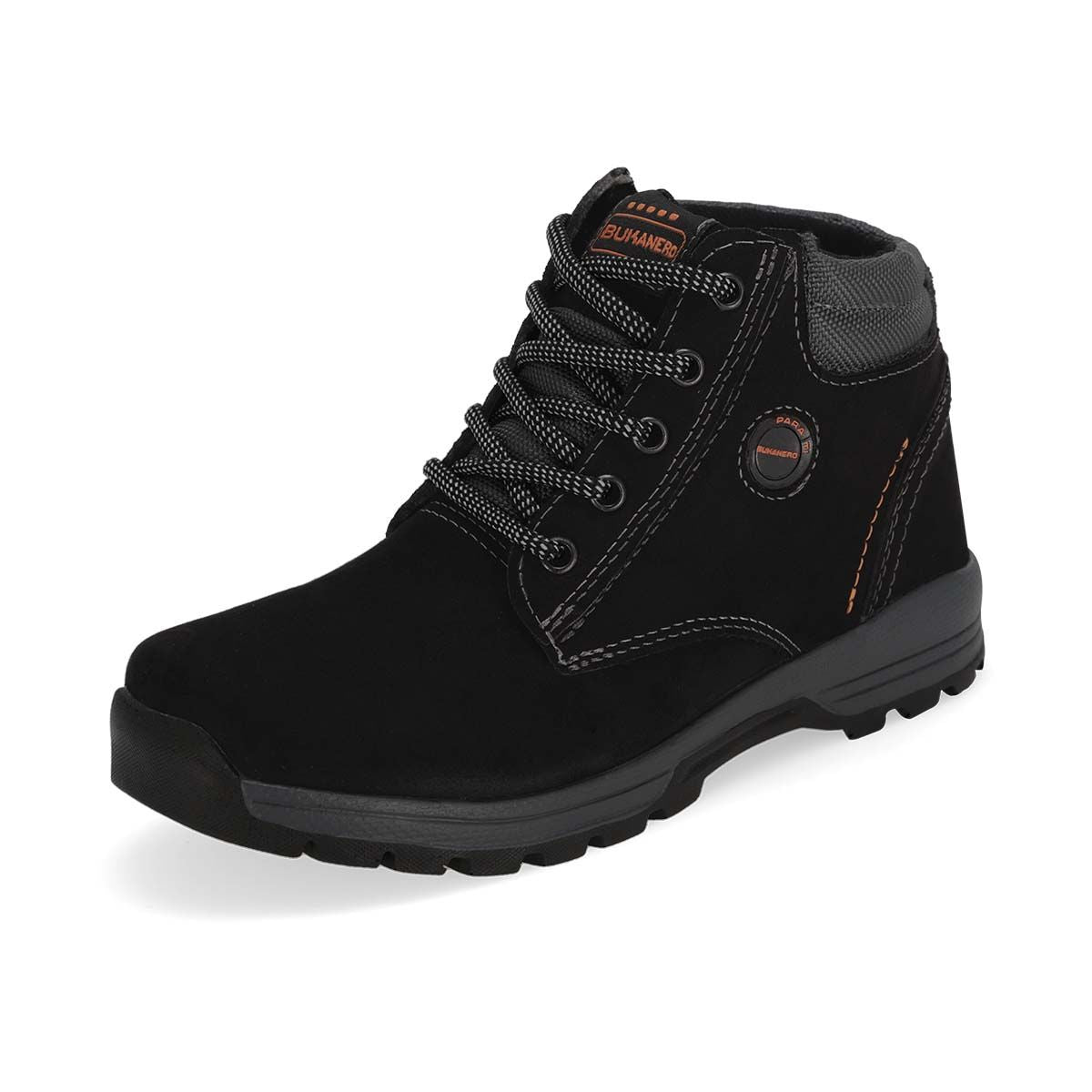 BOTA HIKING INFANTIL BUKANERO 703 NEGRO