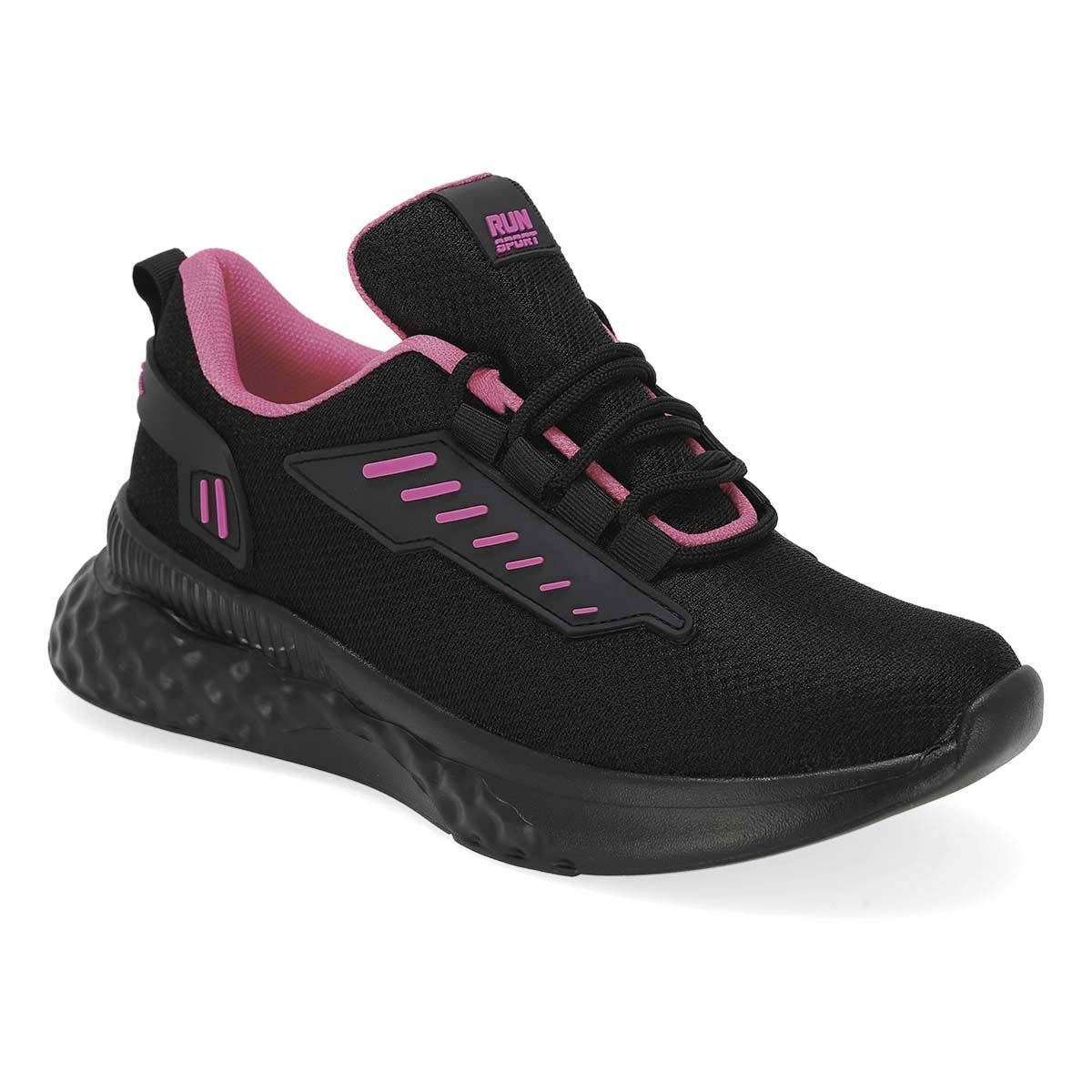 DEPORTIVO MUJER RUN PREMIUM 032 NEGRO/FIUSHA