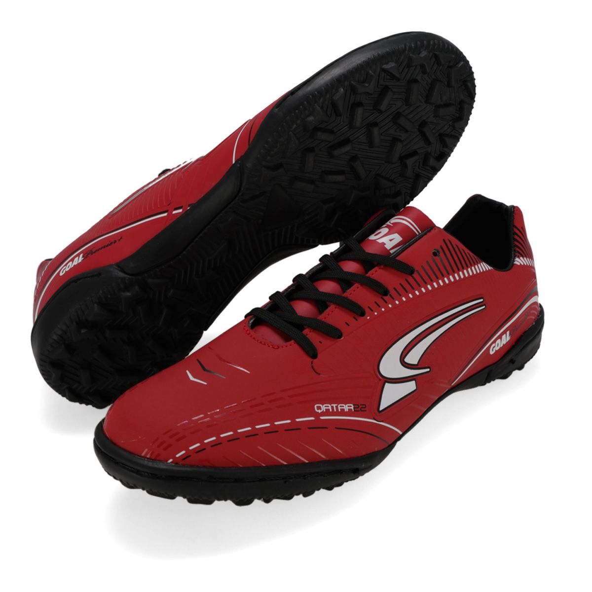 INDOOR HOMBRE GOAL 173 ROJO/NEGRO/BLANCO