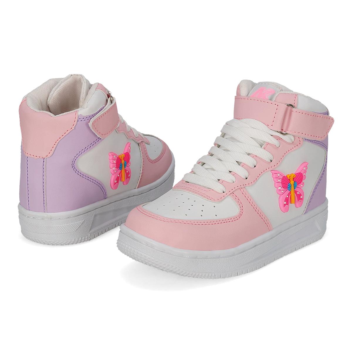 URBANO INFANTIL EIKEI 023-M BLANCO/ROSA/LILA