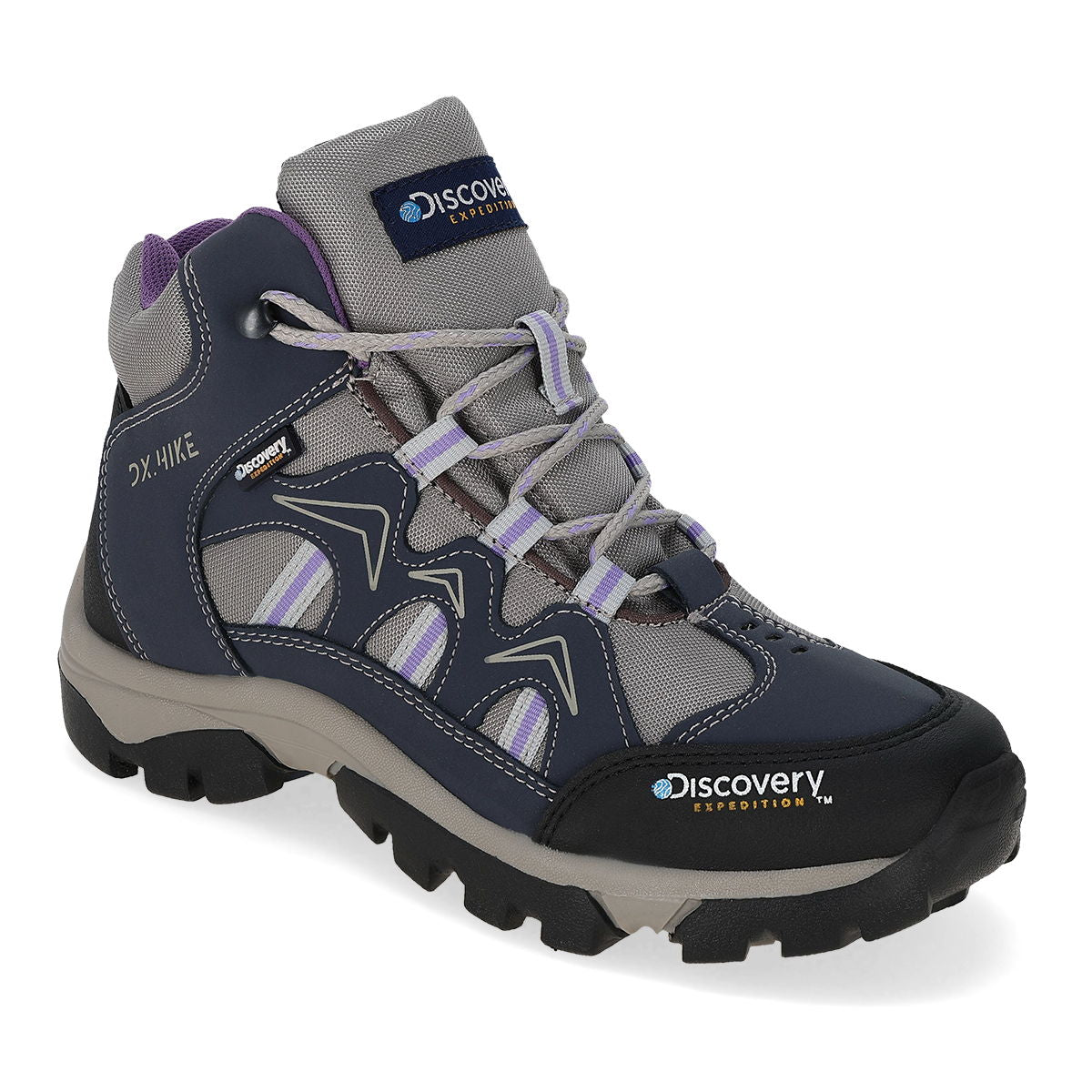 BOTA HIKING MUJER DISCOVERY 2505 GRIS/MARINO
