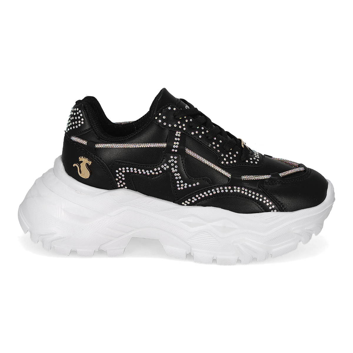 URBANO MUJER SHADOW 4040 NEGRO/BLANCO