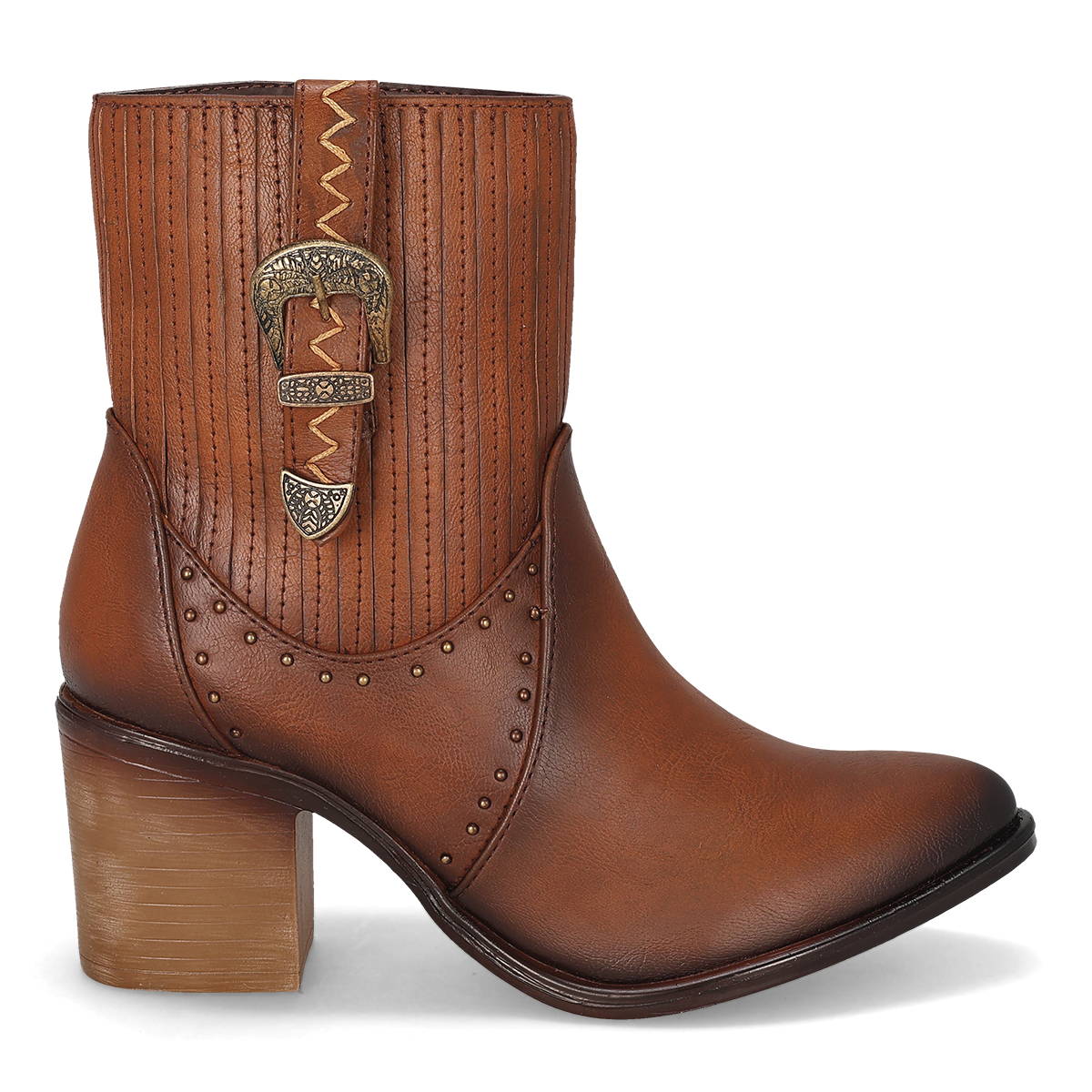 BOTA VAQUERA MUJER MAQUECH 3017 CAMEL