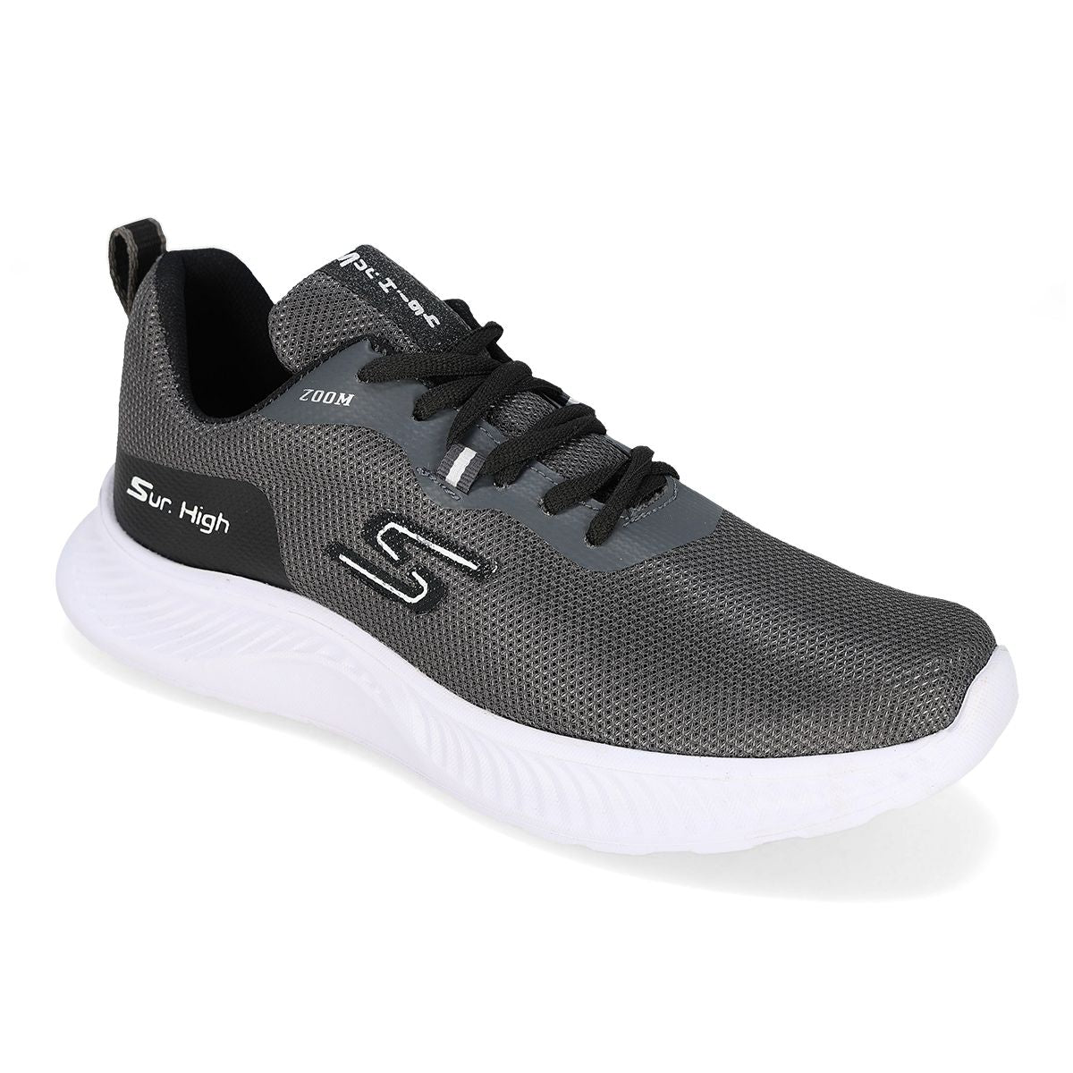 DEPORTIVO MUJER SUR HIGH 125 OXFORD/NEGRO/BLANCO-OUTLET