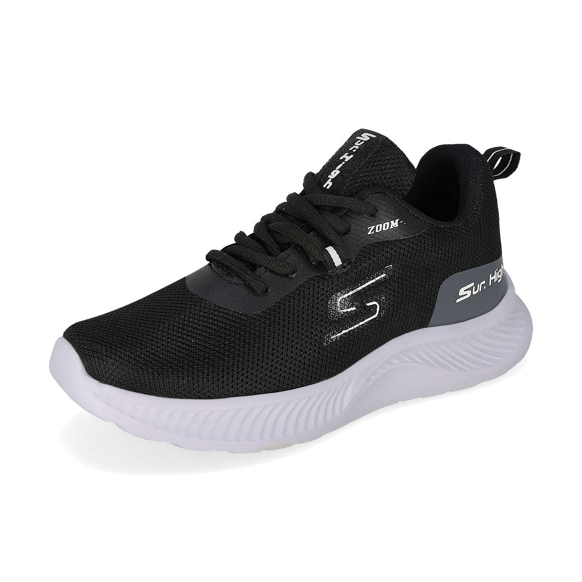 DEPORTIVO MUJER SUR HIGH 125 NEGRO/BLANCO-OUTLET