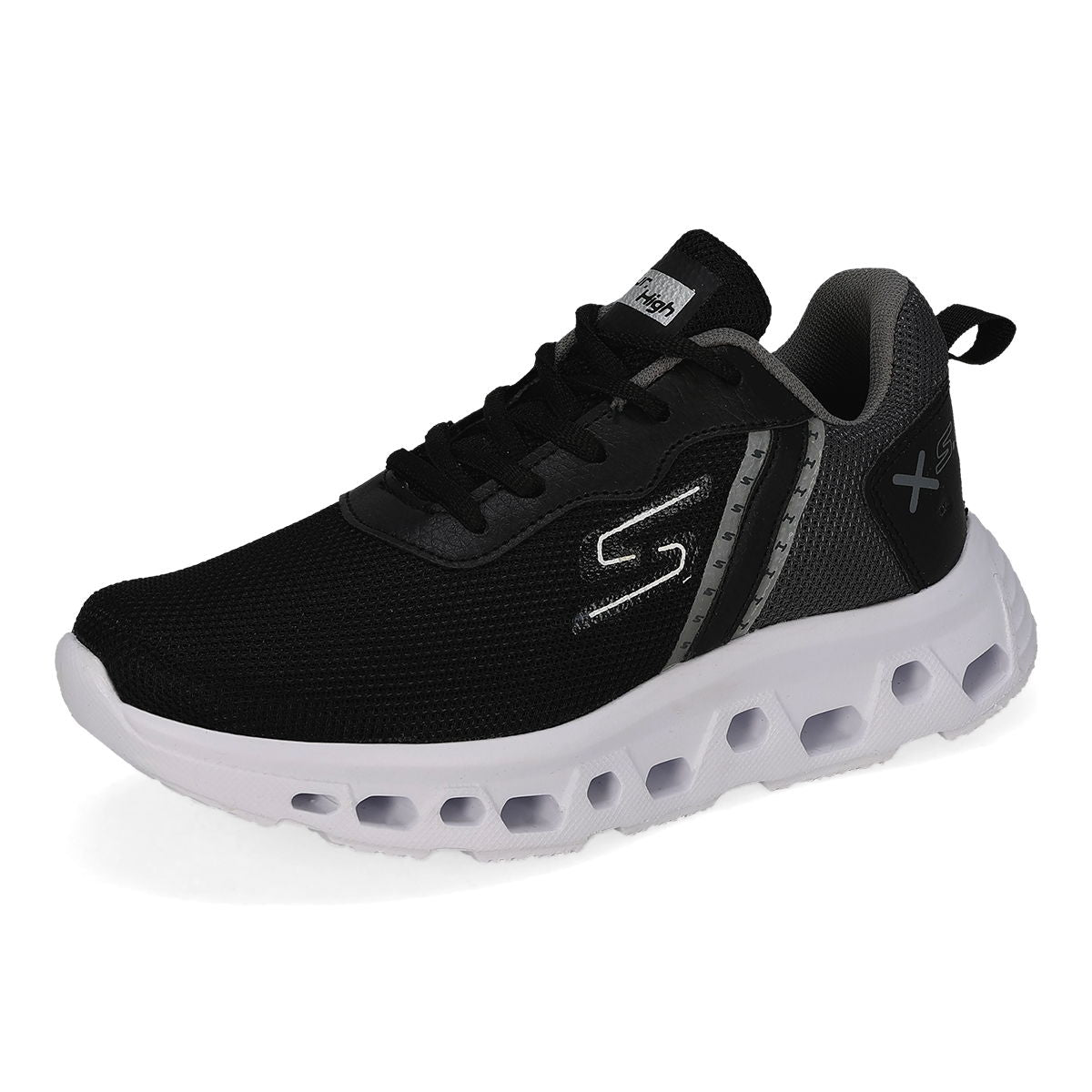 DEPORTIVO INFANTIL SUR HIGH 1000 NEGRO/BLANCO