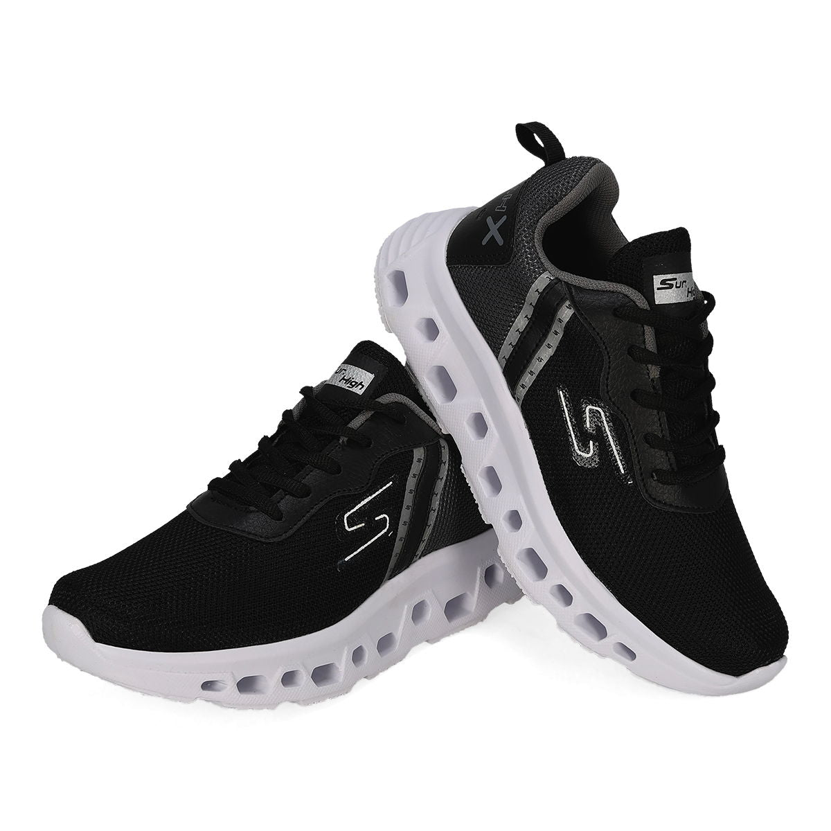 DEPORTIVO INFANTIL SUR HIGH 1000 NEGRO/BLANCO