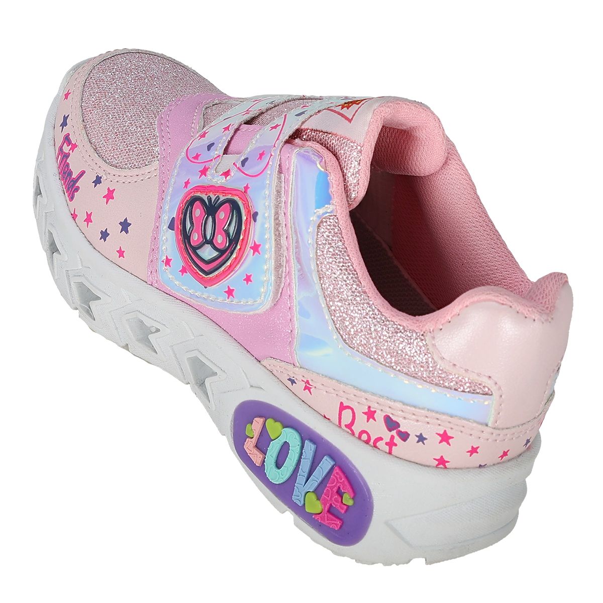 TENIS CON LUCES INFANTIL SUNS 706 ROSA/FIUSHA-OUTLET