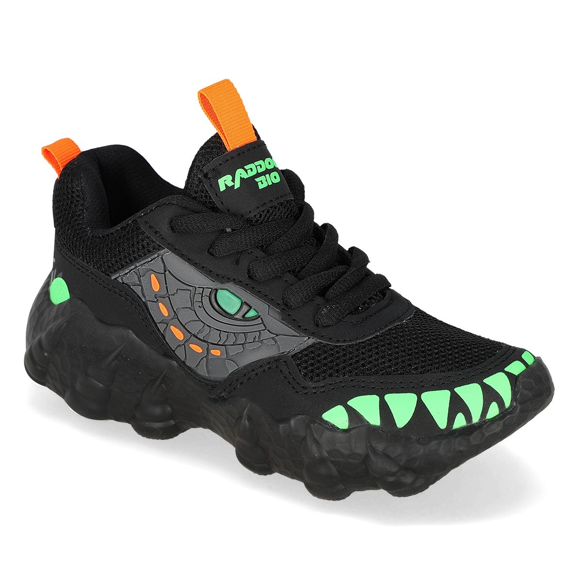 DEPORTIVO INFANTIL RADDOCK 3071 NEGRO/VERDE