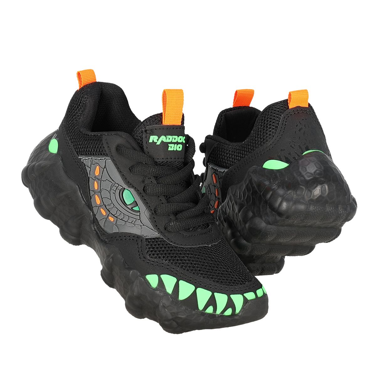 DEPORTIVO INFANTIL RADDOCK 3071 NEGRO/VERDE-PV25