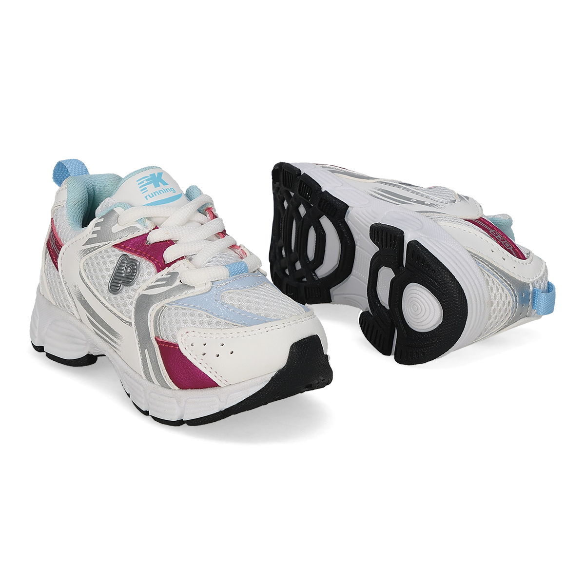 DEPORTIVO INFANTIL PLAYKIDS 530 BLANCO/MAGENTA -OFERTA