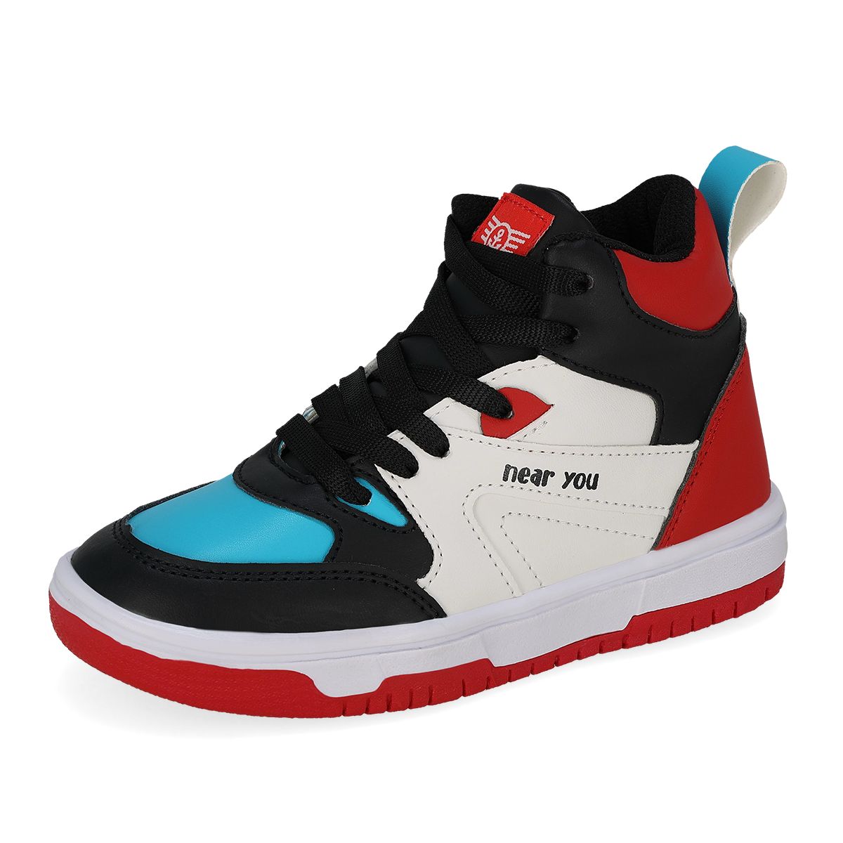 URBANO INFANTIL PLAYKIDS LEBRON NEGRO/AZUL/BLANCO