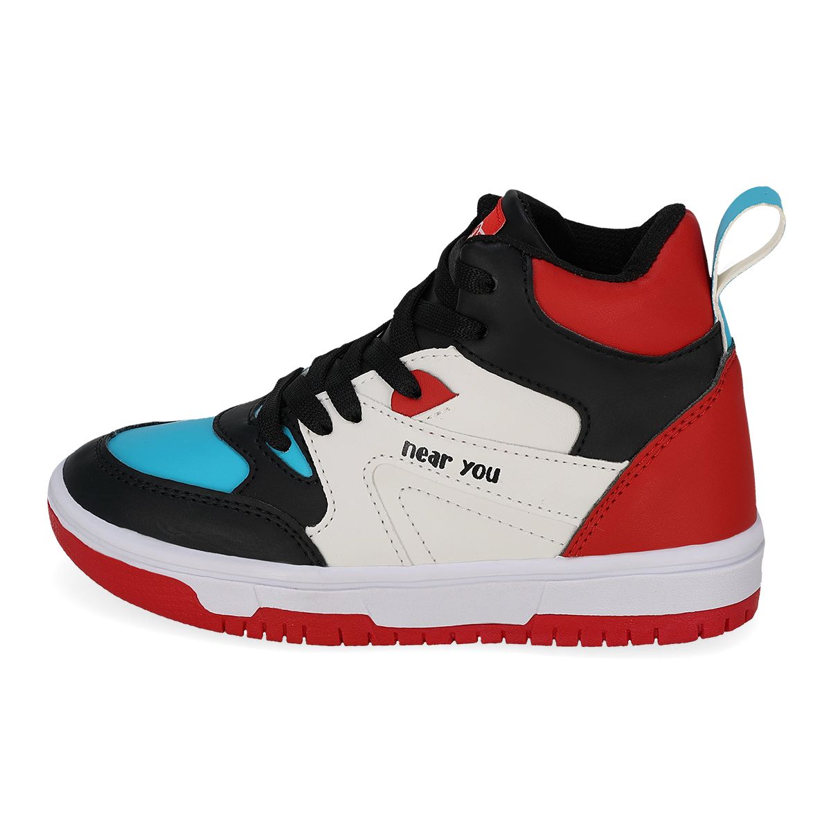 URBANO INFANTIL PLAYKIDS LEBRON NEGRO/AZUL/BLANCO