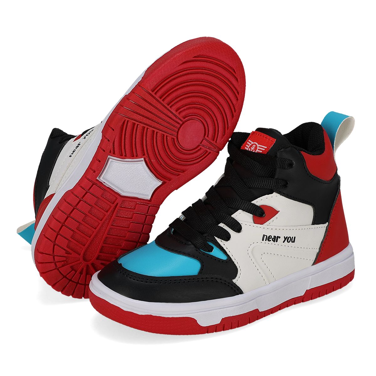 URBANO INFANTIL PLAYKIDS LEBRON NEGRO/AZUL/BLANCO-PV25
