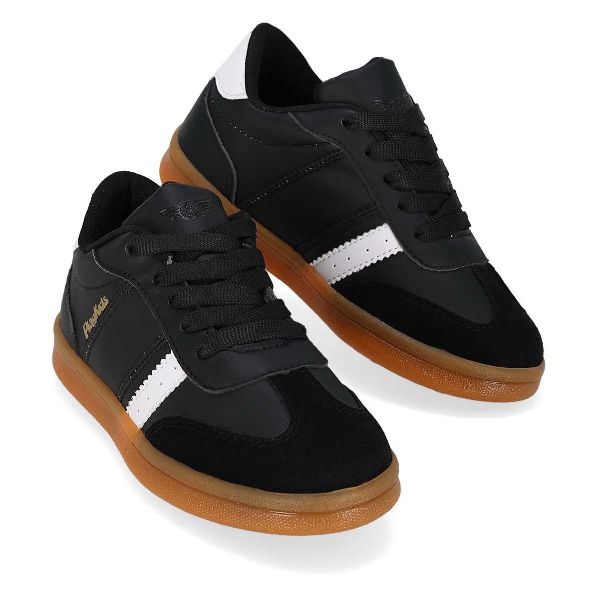 URBANO INFANTIL PLAYKIDS SAMBA NEGRO/BLANCO-OUTLET