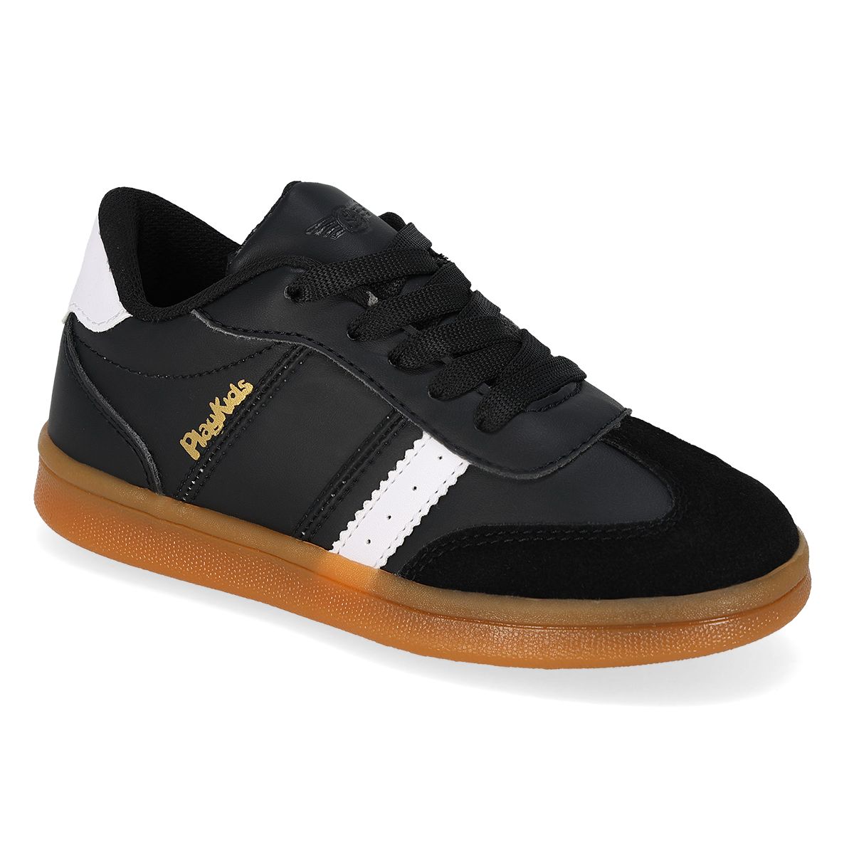 URBANO INFANTIL PLAYKIDS SAMBA NEGRO/BLANCO-PV25