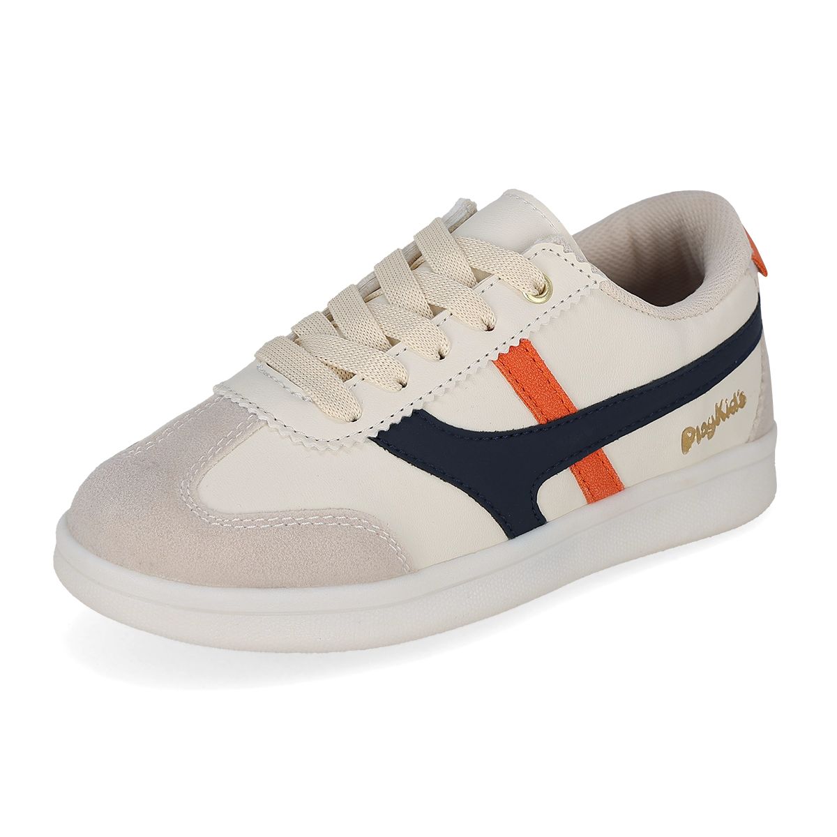 URBANO INFANTIL PLAYKIDS TIGER LATTE/MARINO/NARANJA
