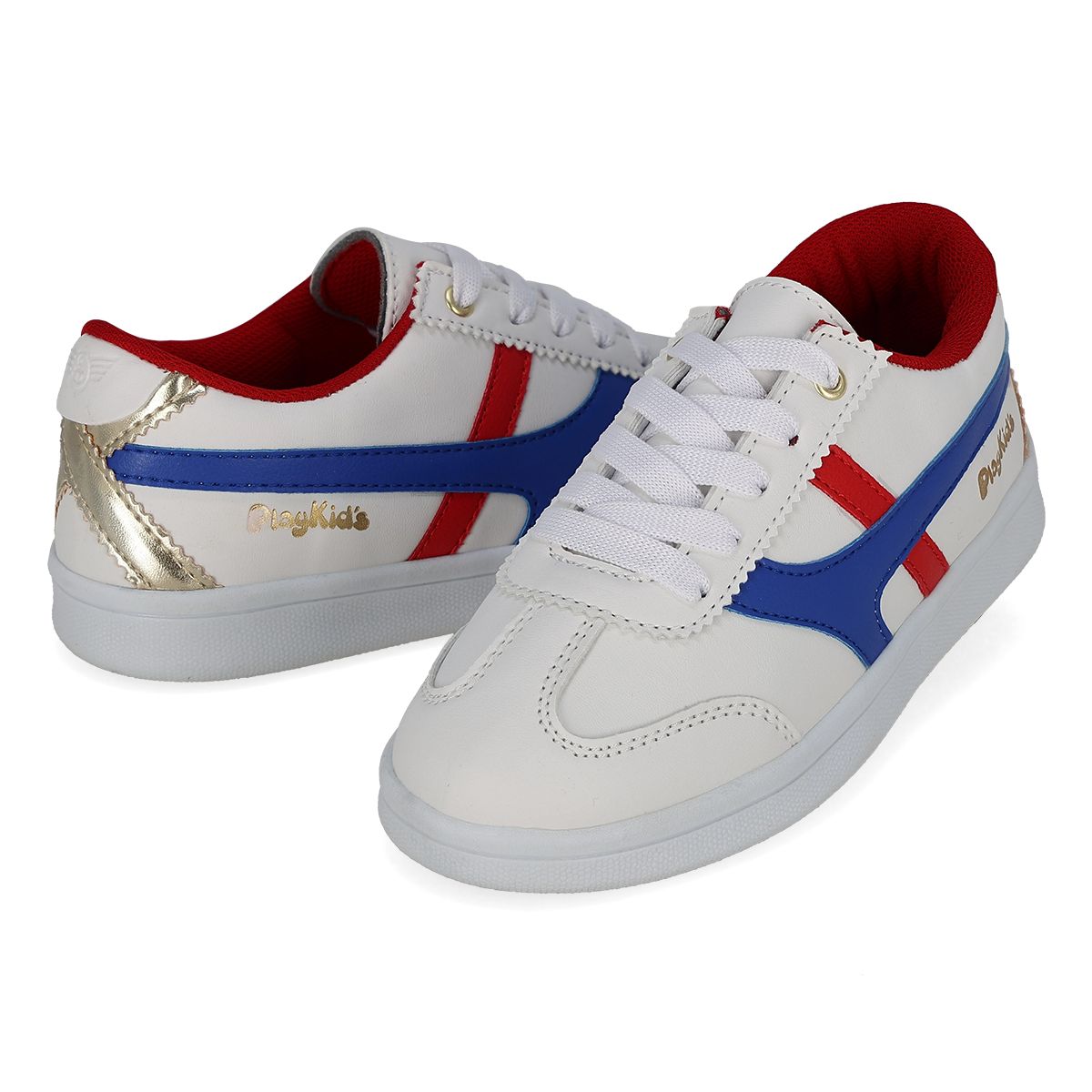 URBANO INFANTIL PLAYKIDS TIGER BLANCO/REY/ROJO-OUTLET