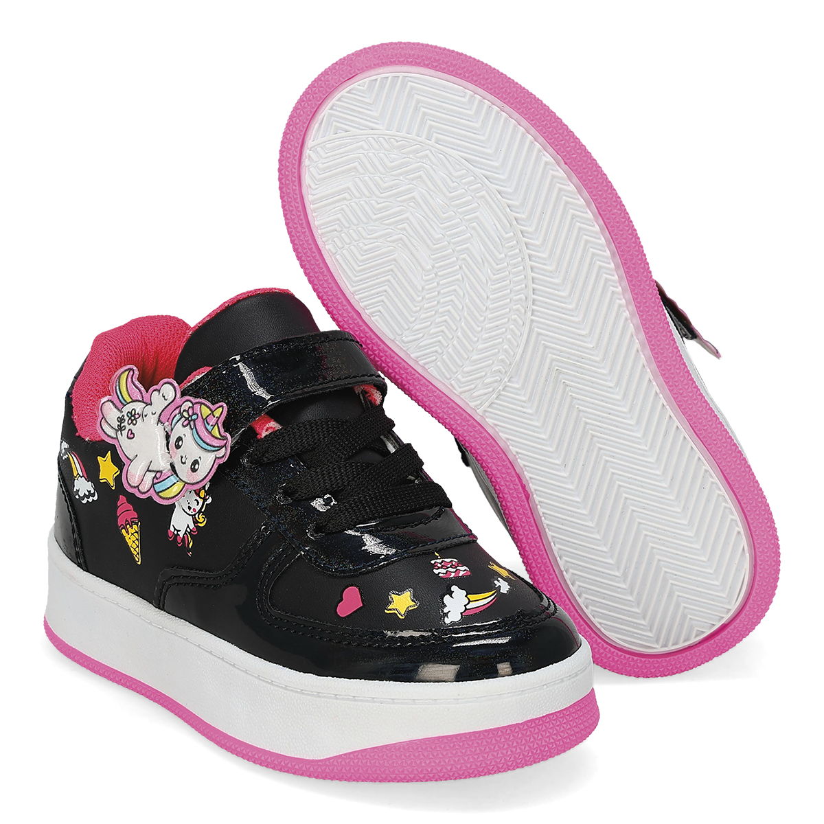 URBANO INFANTIL PLAYKIDS TINO NEGRO/FIUSHA