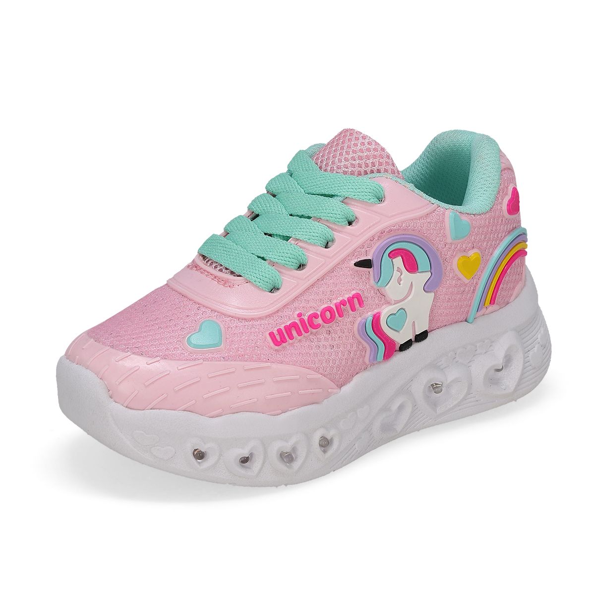 LUCES LED INFANTIL PIYINS 002 ROSA/MENTA/UNICORNIO
