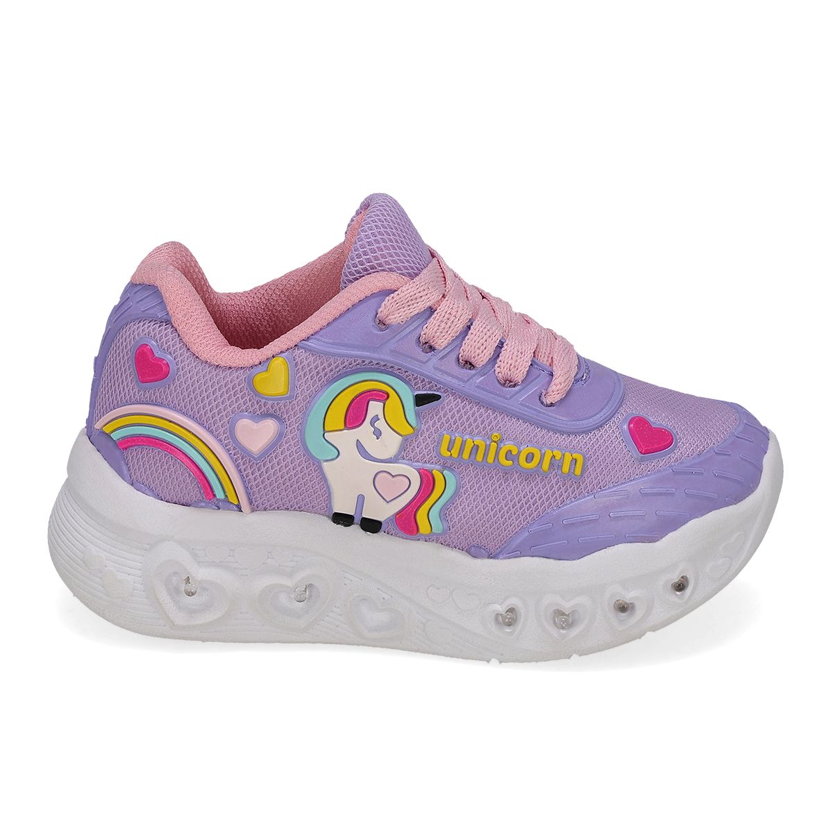 LUCES LED INFANTIL PIYINS 002 LILA/ROSA/UNICORNIO-OUTLET