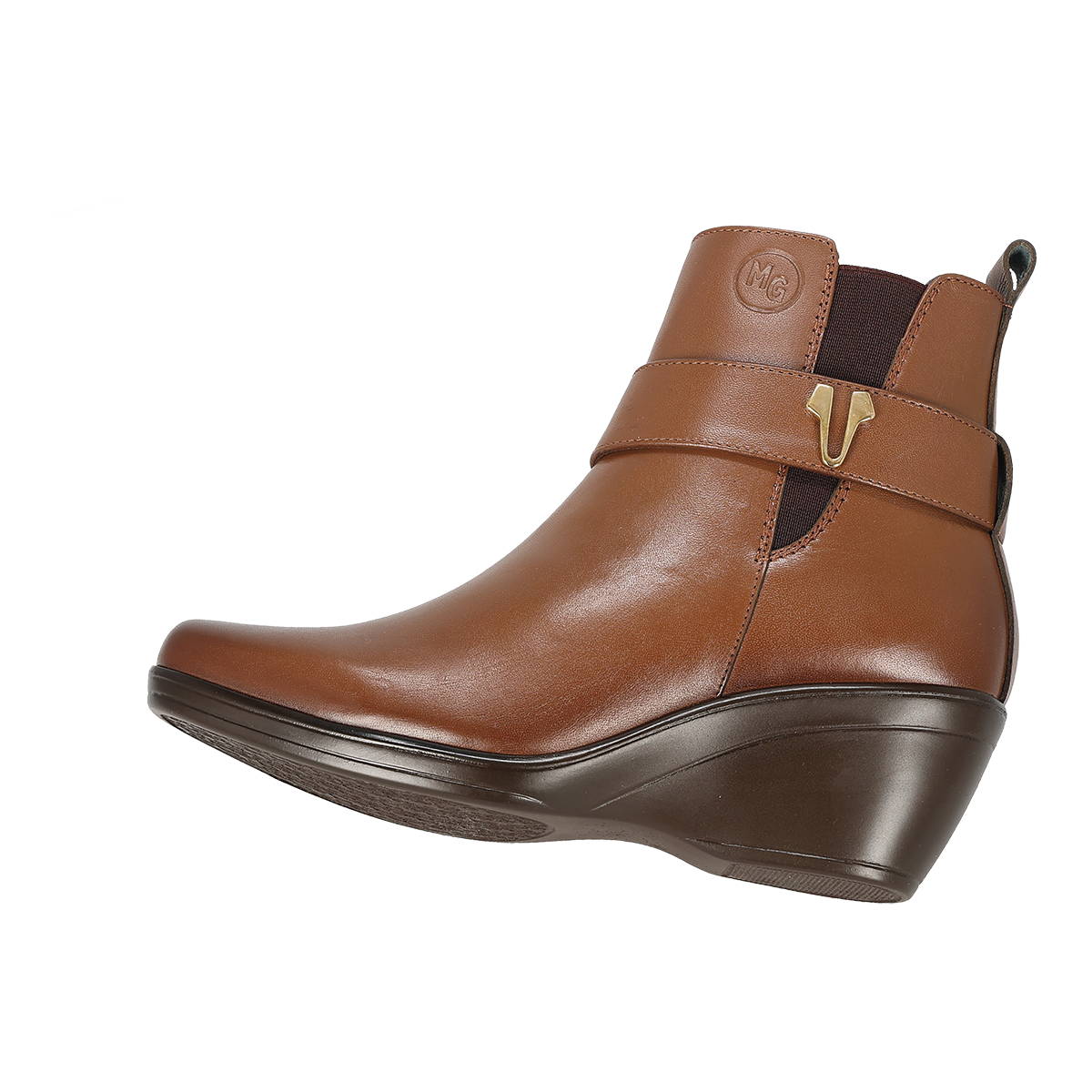 BOTIN CUÑA MUJER MELVIN GREEN 5453 COGÑAC