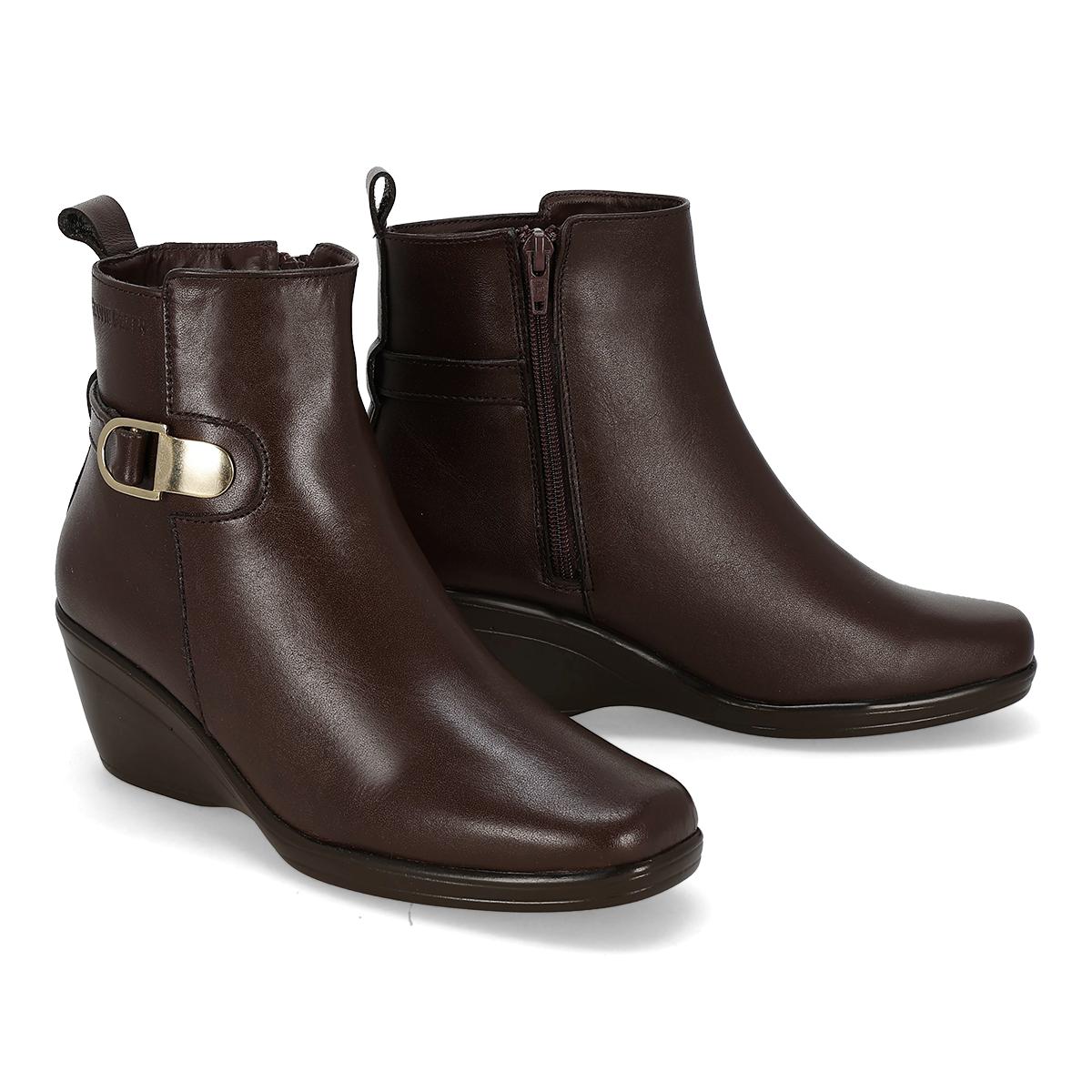BOTIN CUÑA MUJER MELVIN GREEN 5454 CAFE TESTA