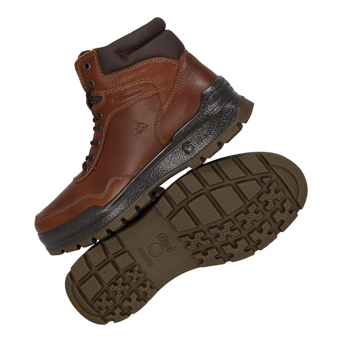 BOTA HIKING HOMBRE FLEXI CABALLERO 406003 BRANDY