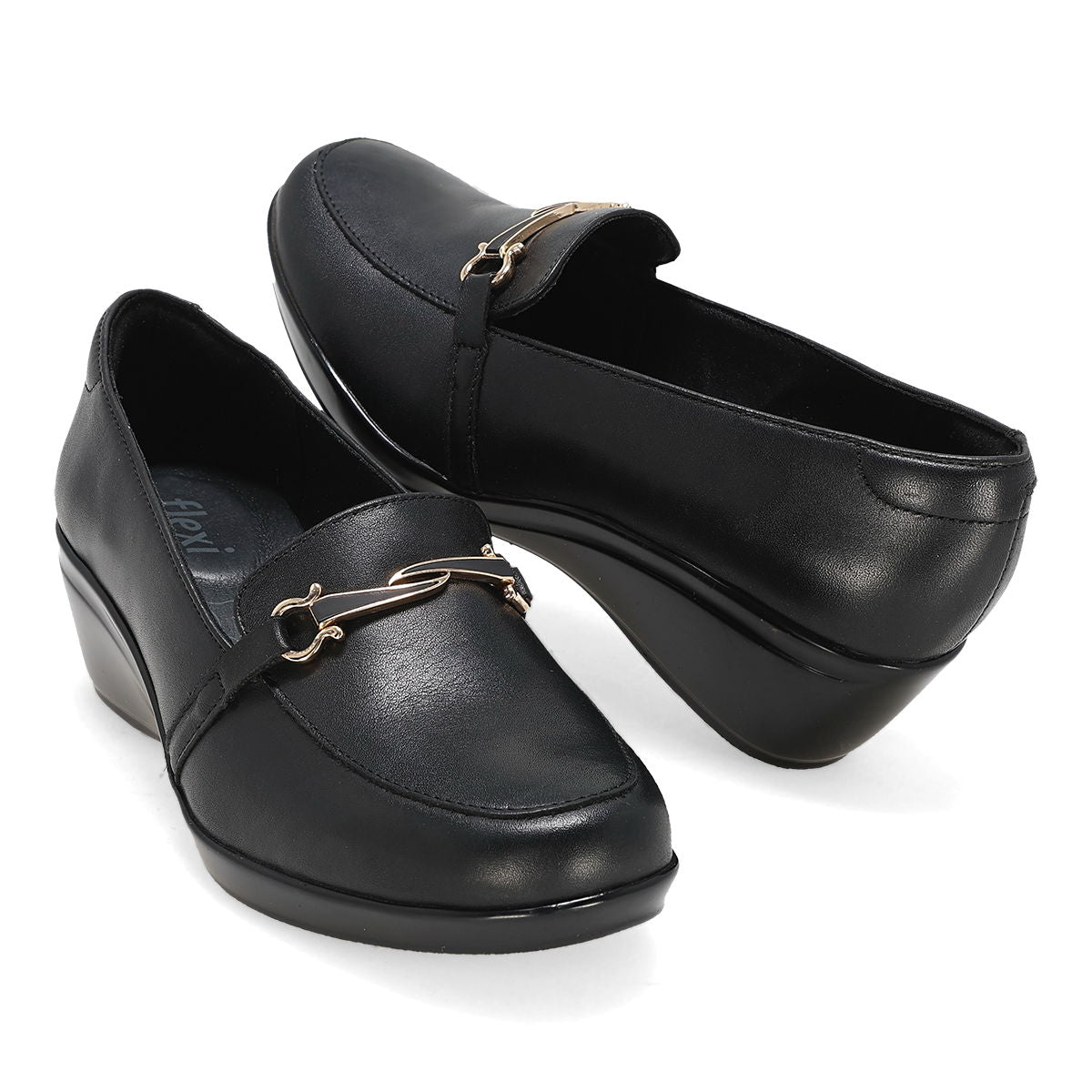 DESCANSO CASUAL MUJER FLEXI DAMA 45233 NEGRO