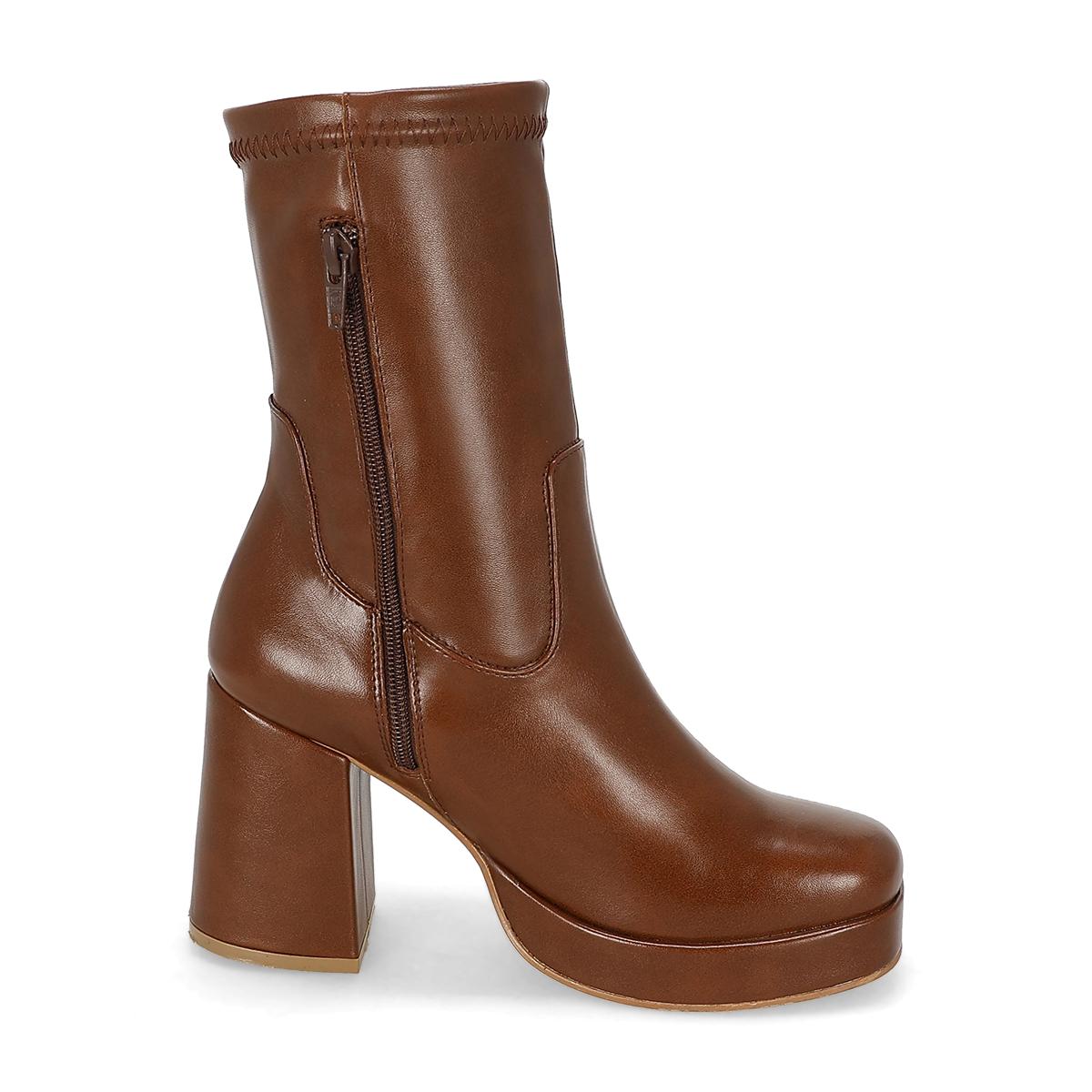 BOTIN TACON MUJER SUZY LOVE 8502 MADERA