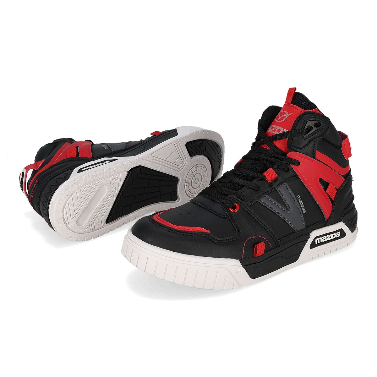 URBANO HOMBRE MAZDA M PAD B NEGRO/ROJO-PV25