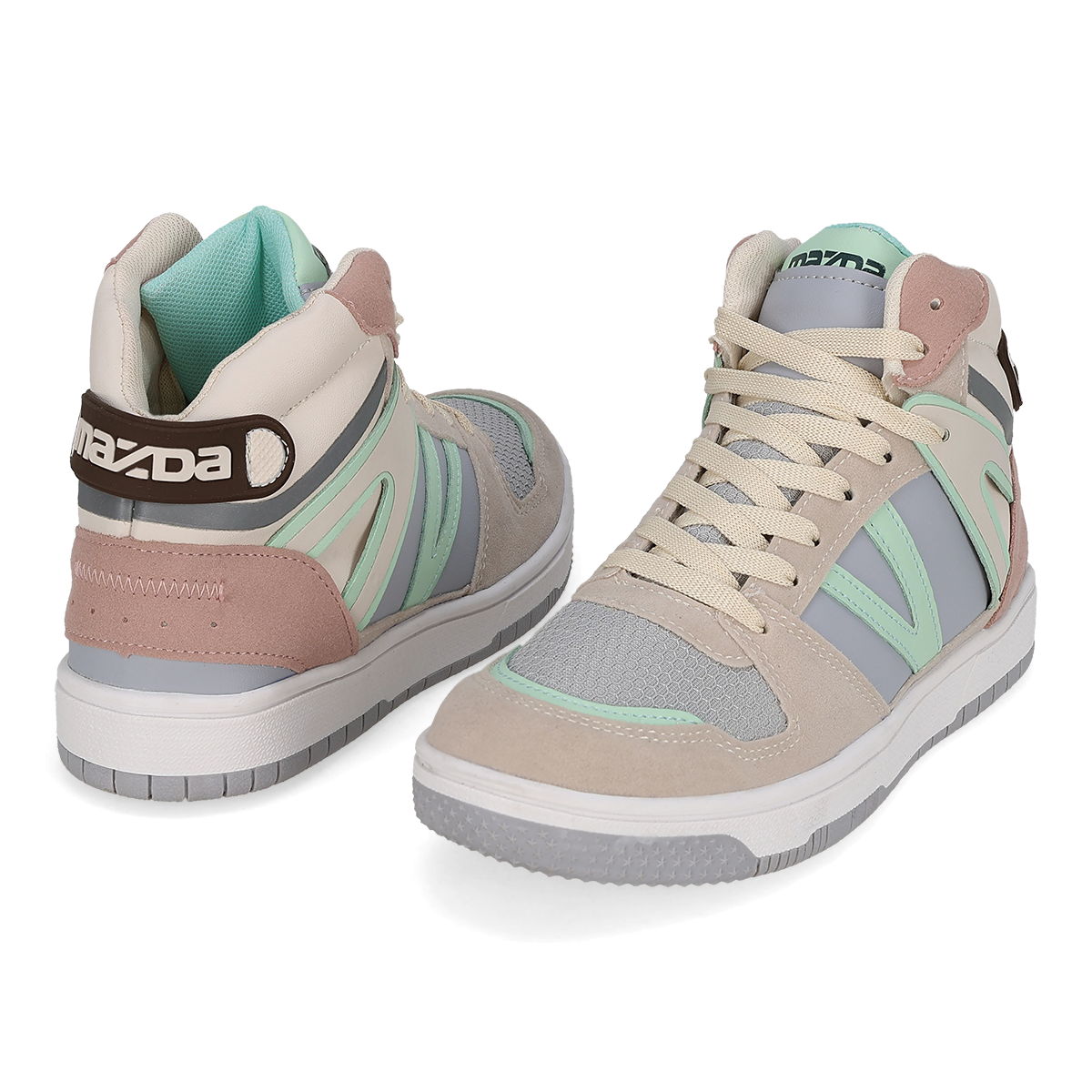 URBANO MUJER MAZDA M PAD B GRIS/AQUA/LATTE