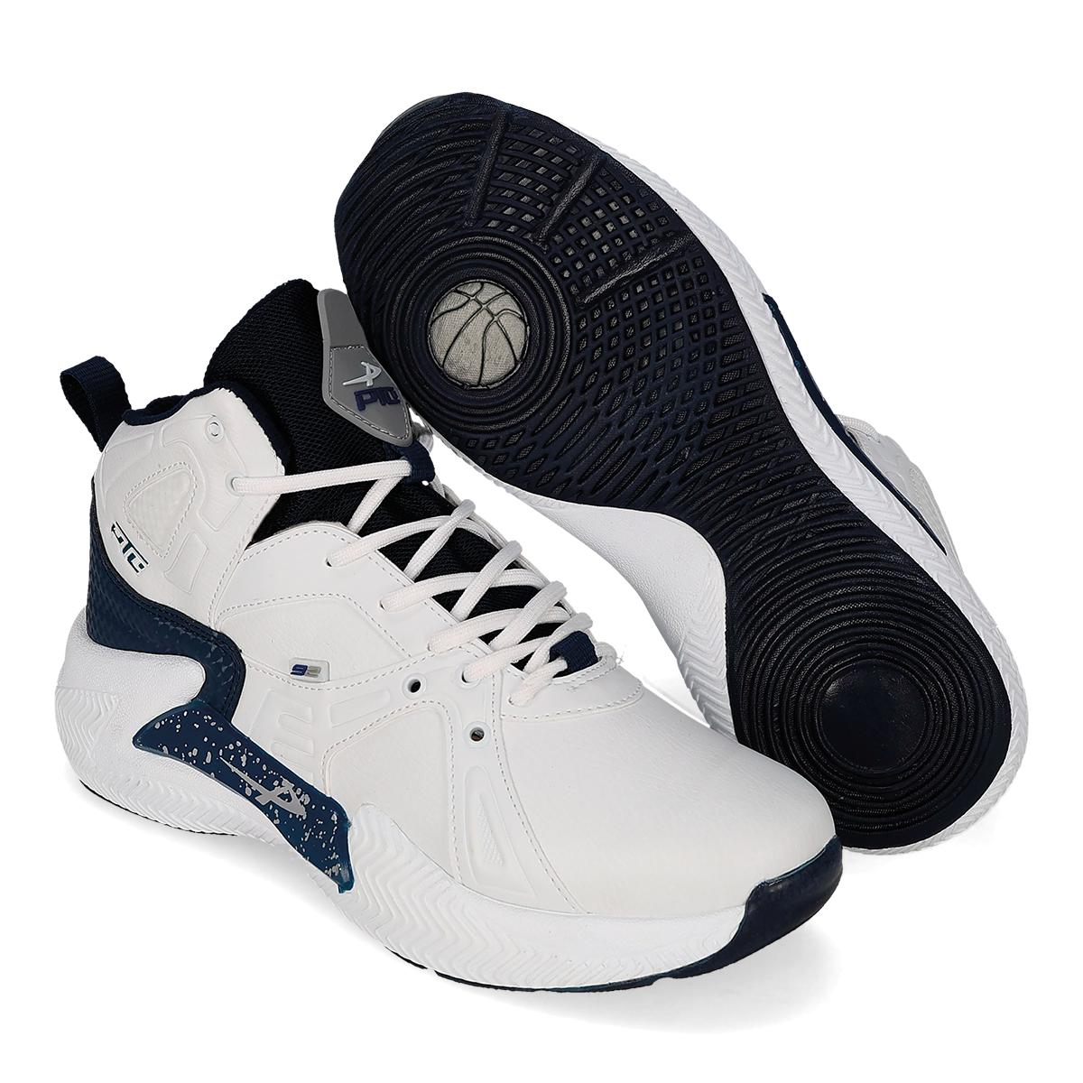 BASQUETBALL HOMBRE PONTIAC 6150 BLANCO/MARINO