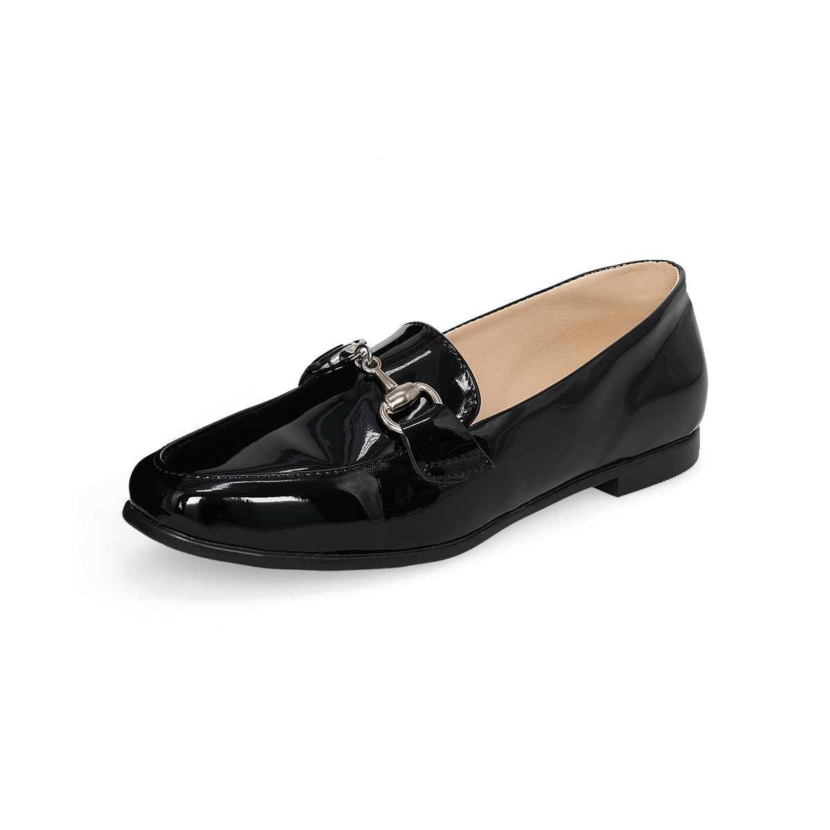 BALLERINA MUJER PASION 1160 NEGRO/CHAROL-OUTLET