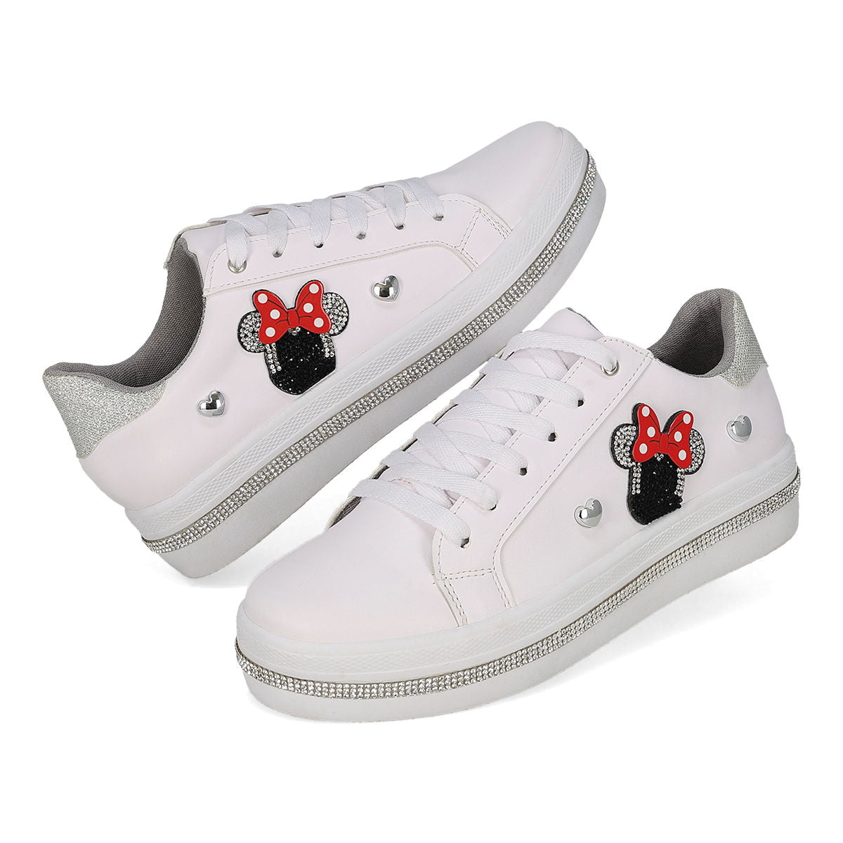 URBANO MUJER SHOES ART 1002 BLANCO/PLATA