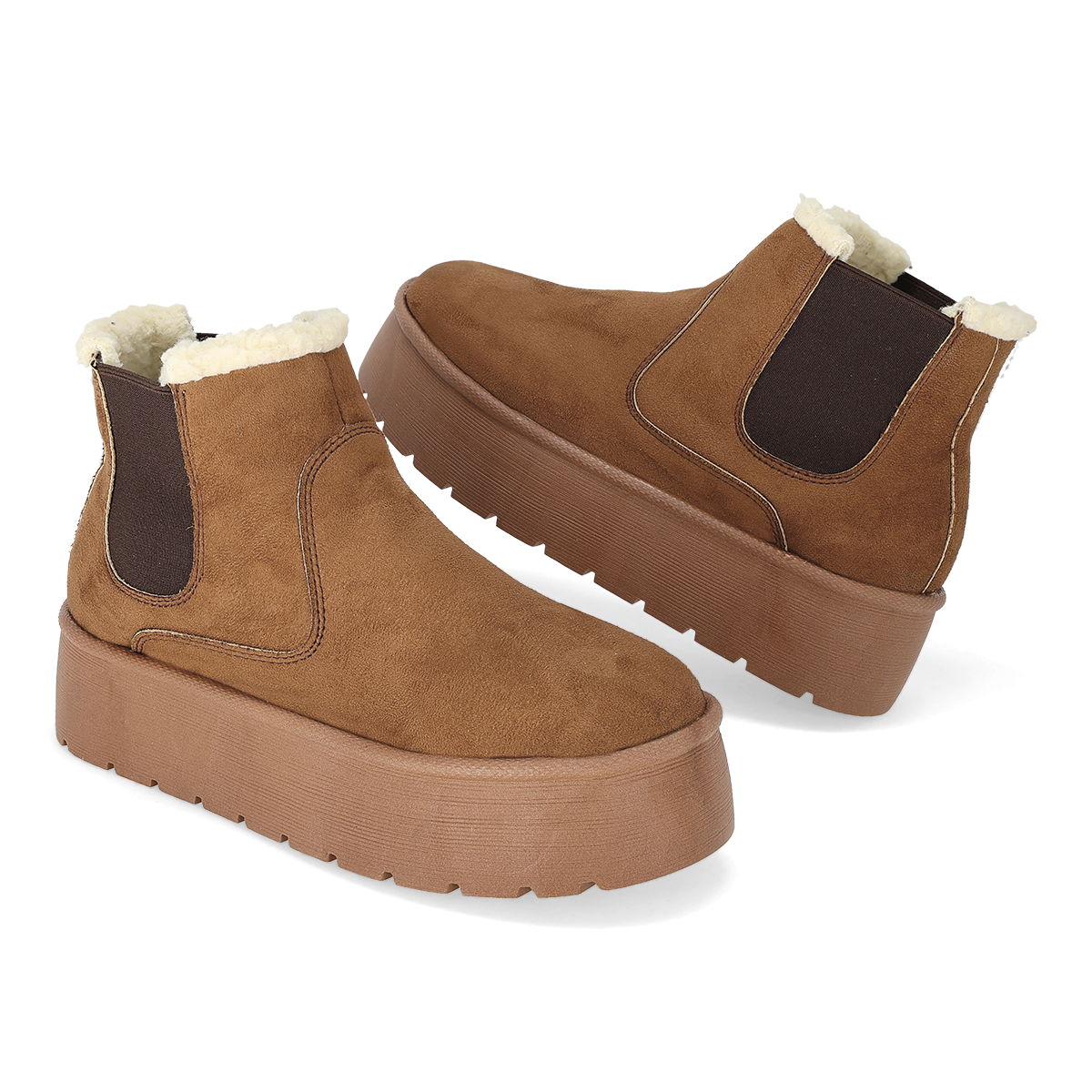 BOTA CORTA INVERNAL MUJER SHOES ART 6075-L MELLE-OFERTA