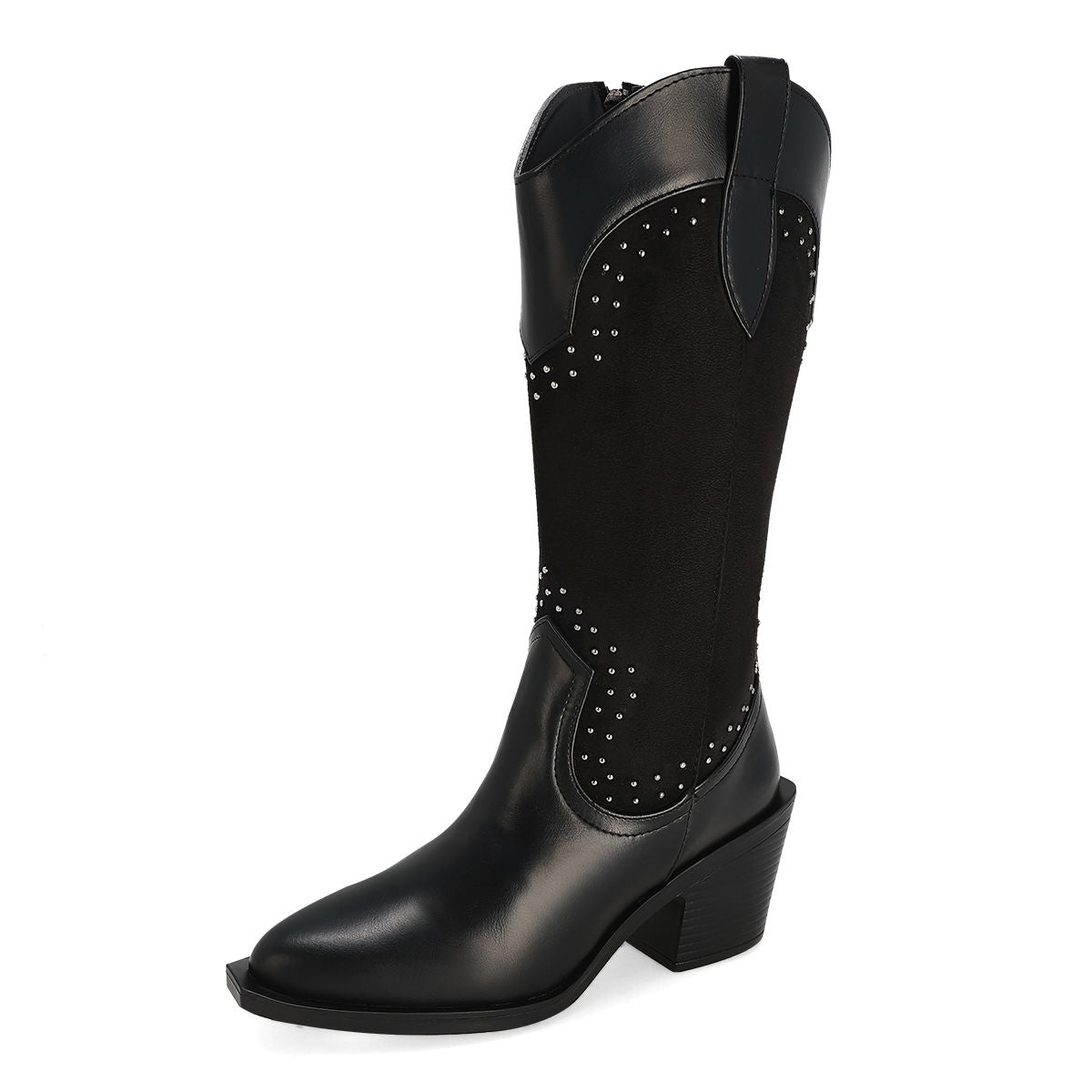 BOTA VAQUERA MUJER MAQUECH 7580 NEGRO