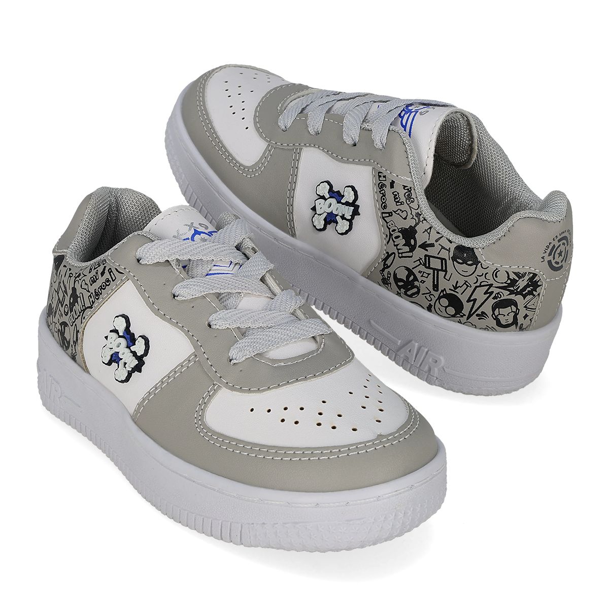 URBANO INFANTIL KX9 820 GRIS/BLANCO -OUTLET