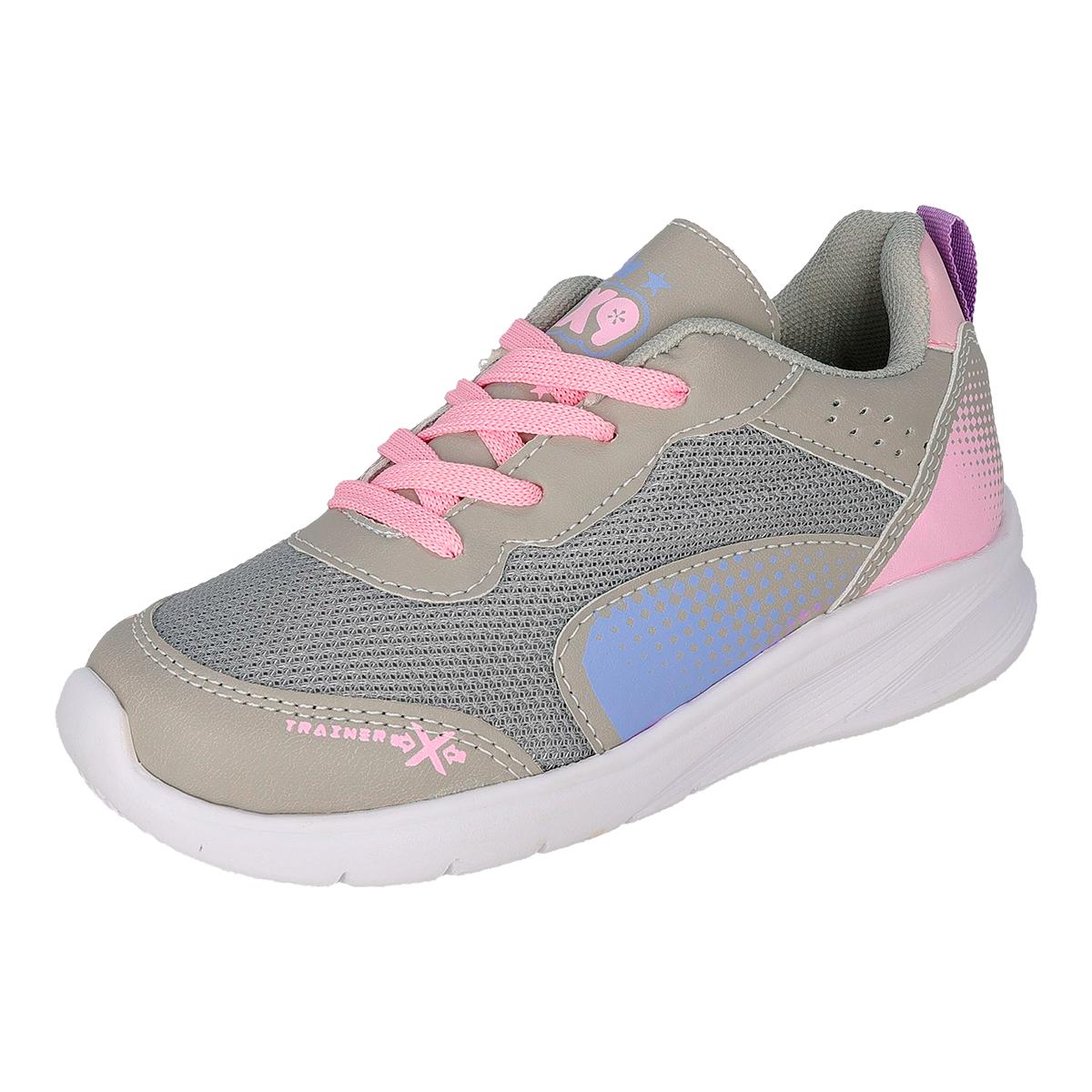 DEPORTIVO INFANTIL KX9 1813 GRIS/ROSA