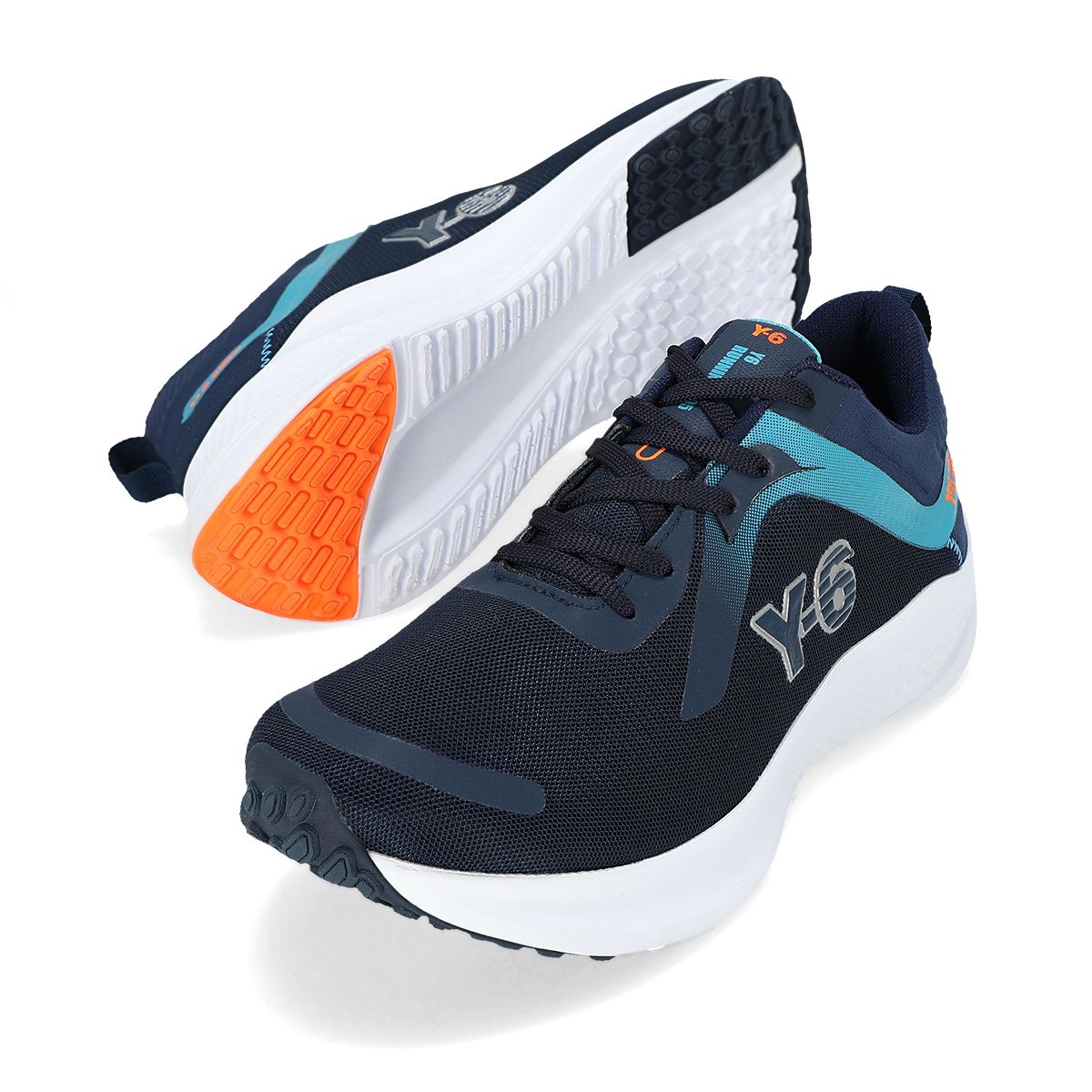 DEPORTIVO HOMBRE Y-6 735 MARINO/NARANJA/NEON-PV25