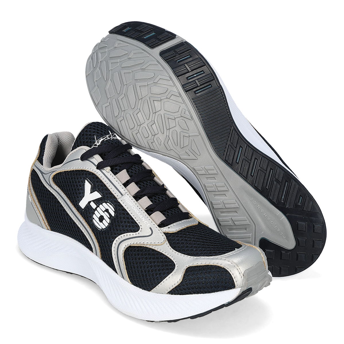 DEPORTIVO HOMBRE Y-6 875 MARINO/PLATA
