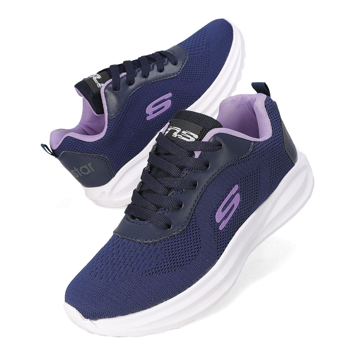 DEPORTIVO MUJER NEW STAR RN-22.1 MARINO/LILA