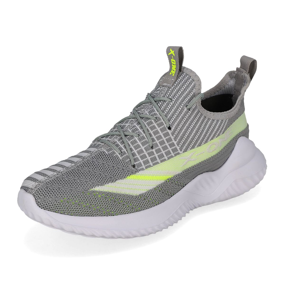 DEPORTIVO INFANTIL X-ONE 2900 GRIS/AMARILLO NEON-OUTLET