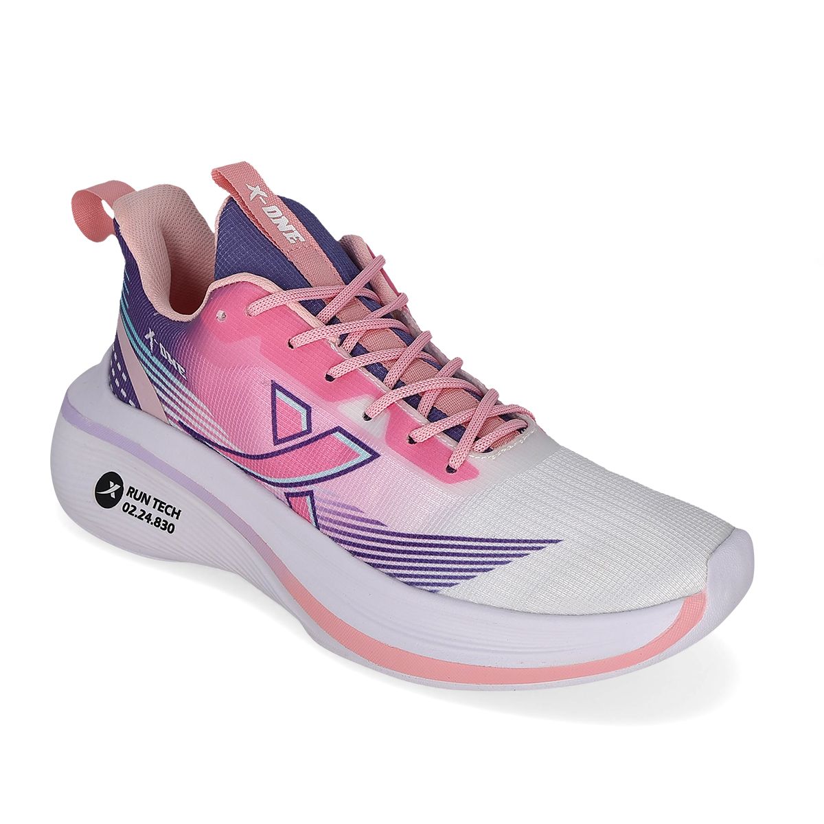 DEPORTIVO MUJER X-ONE 3000 BLANCO/ROSA/LILA-PV25